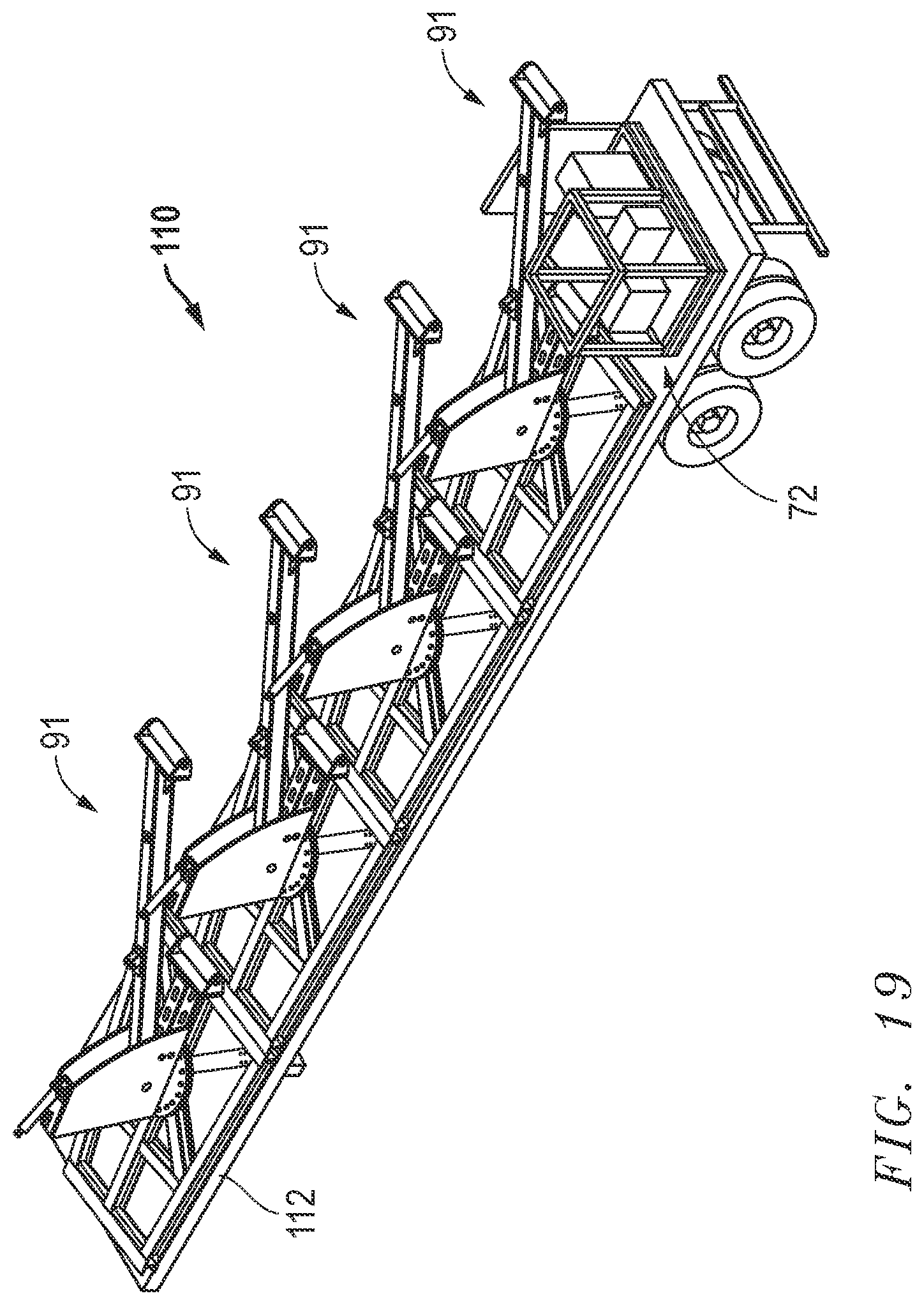 Patent US12345007 Figure 19 – Pile staging stand assembly and method of use