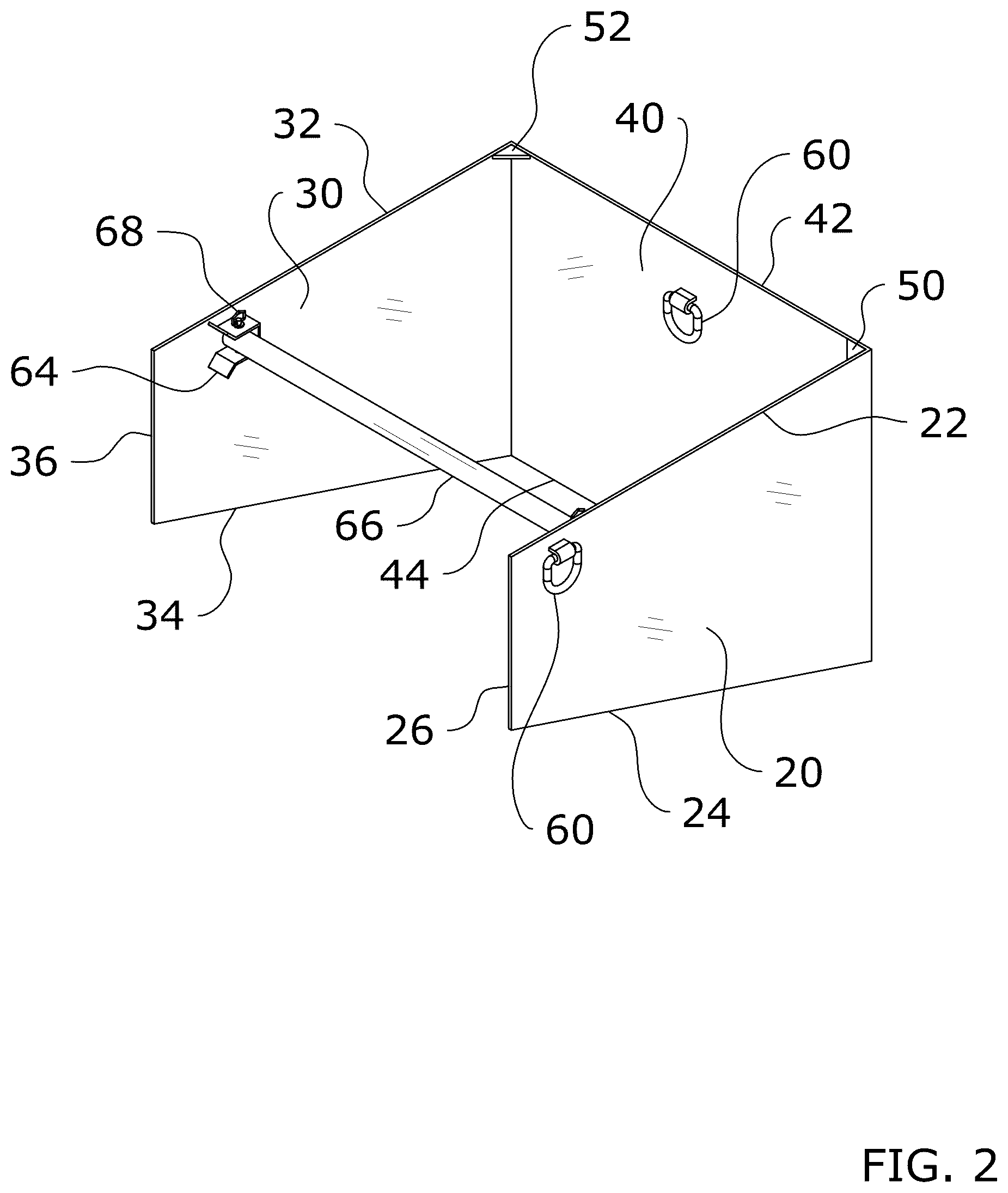 Patent US12345008 Figure 2 – Portable cofferdam system