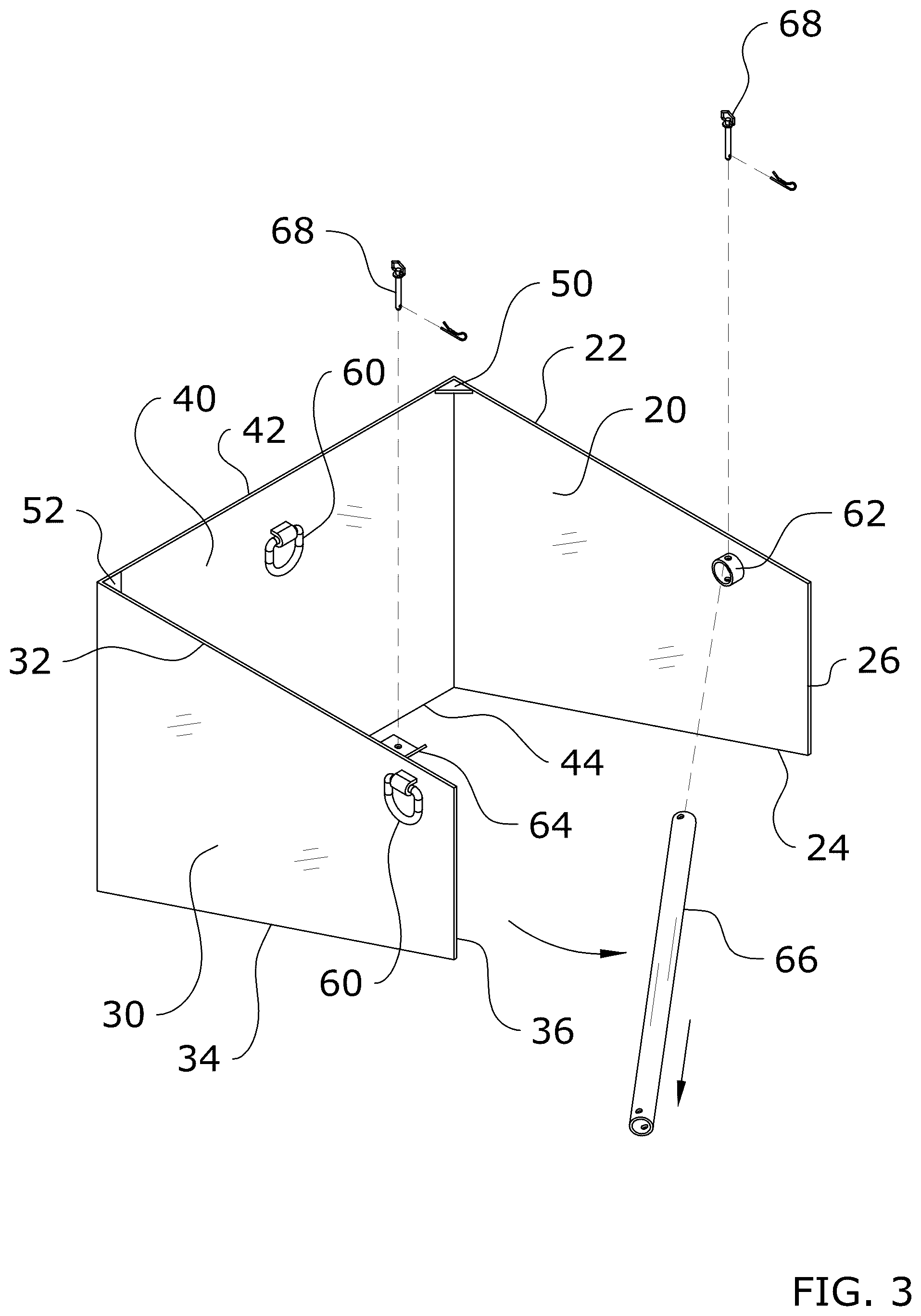 Patent US12345008 Figure 3 – Portable cofferdam system