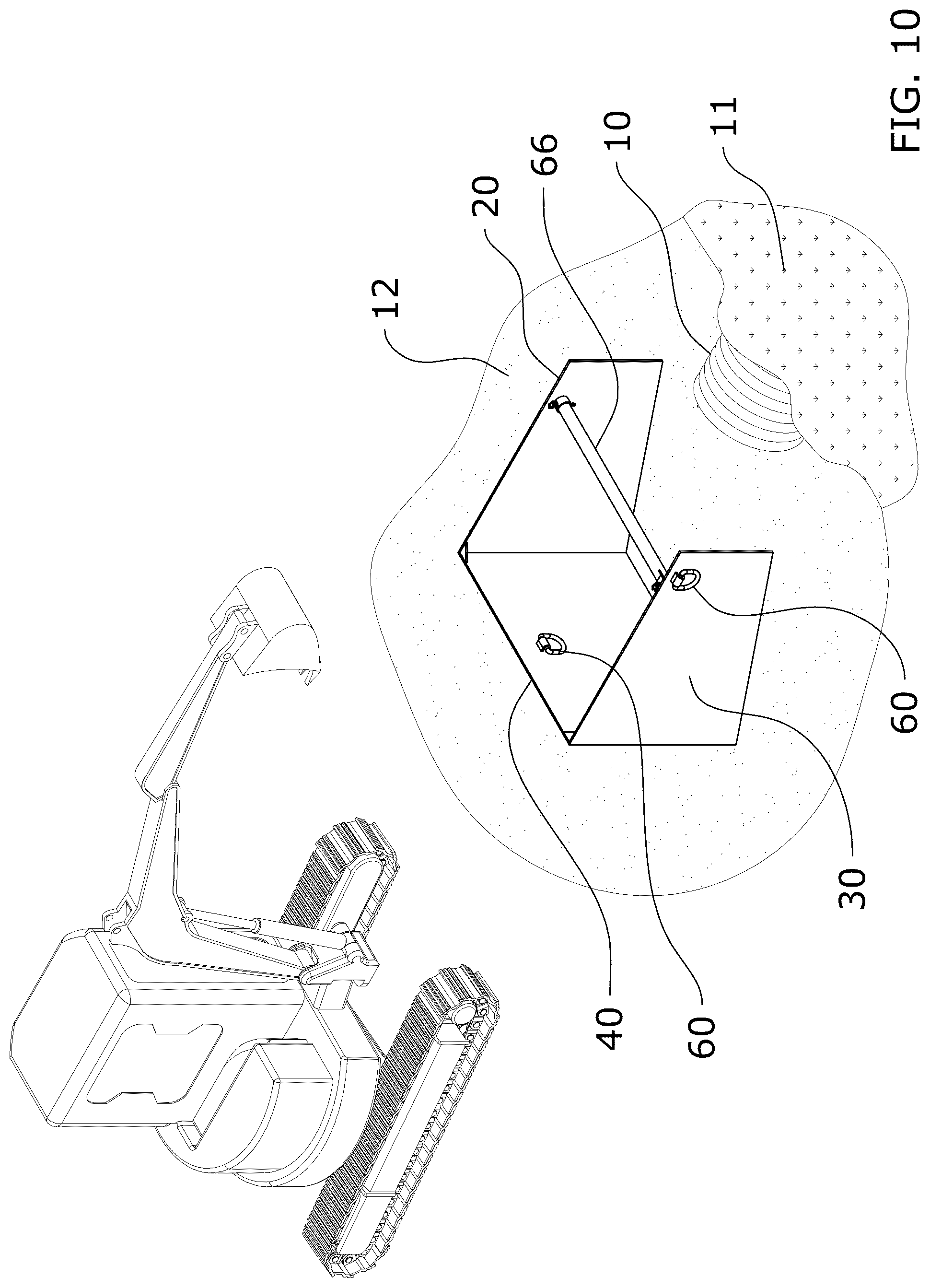 Patent US12345008 Figure 9 – Portable cofferdam system