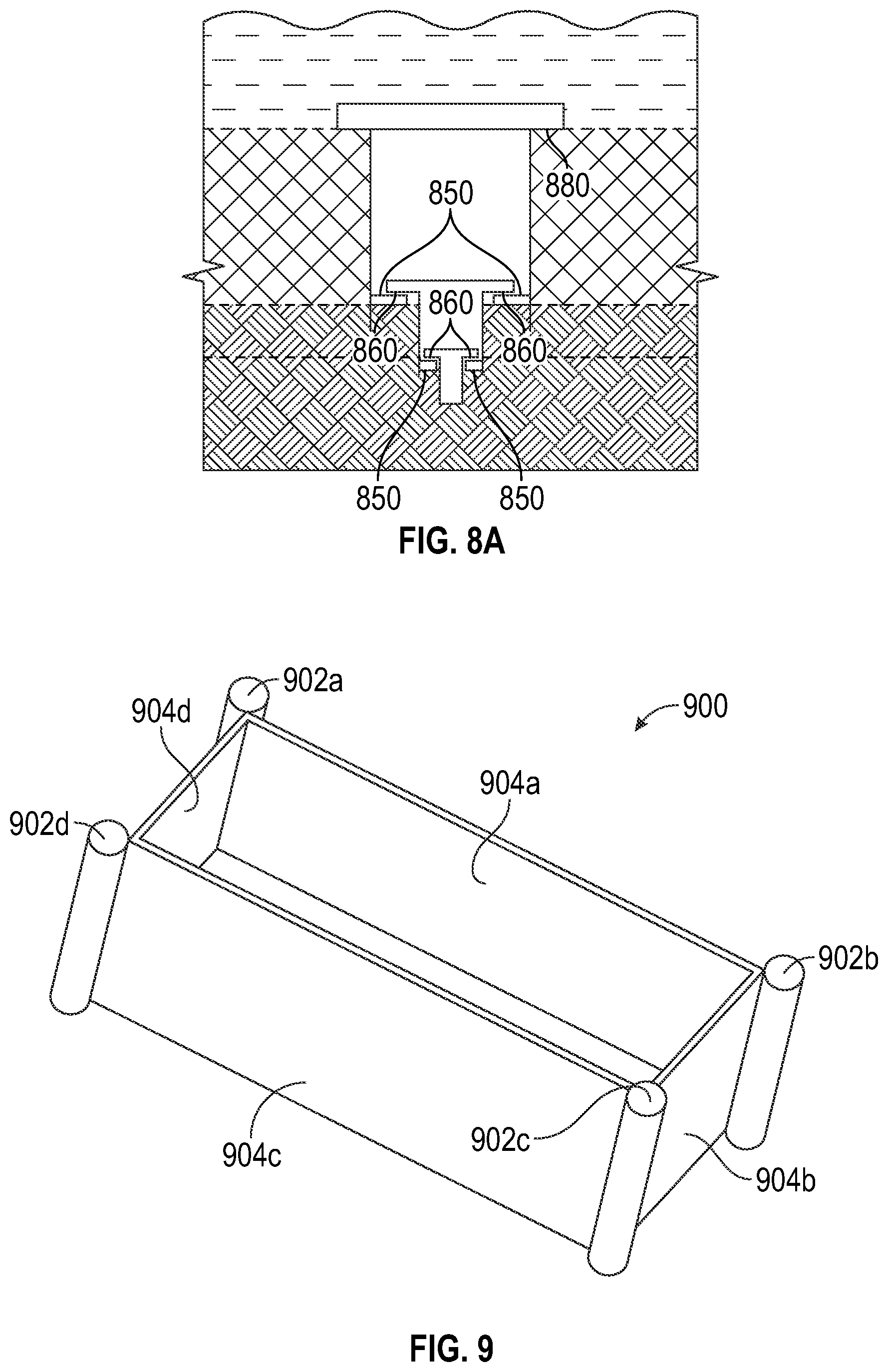 Patent US12345009 Figure 6 – Suction pile cofferdam
