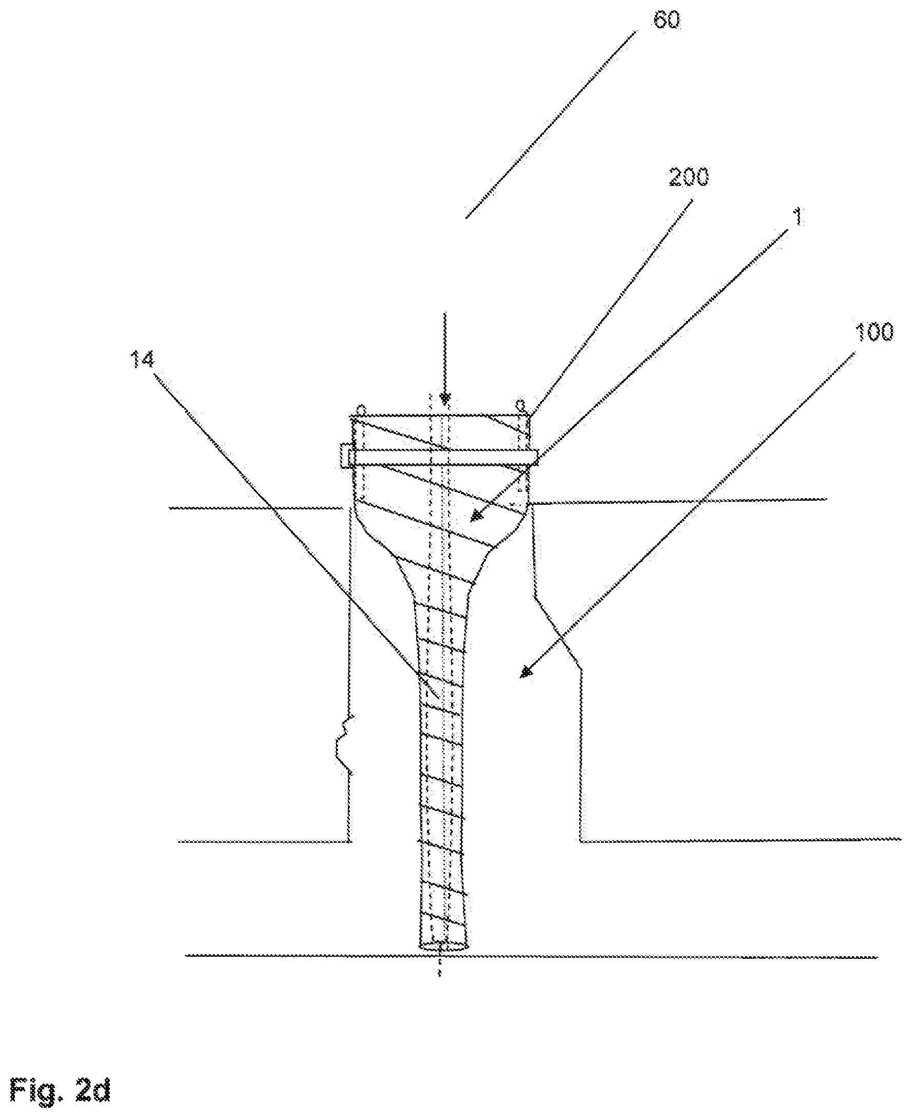 Patent US12345010 Figure 5 – Lining tube for restoring defective sewer shafts and method for producing and installing such a tube