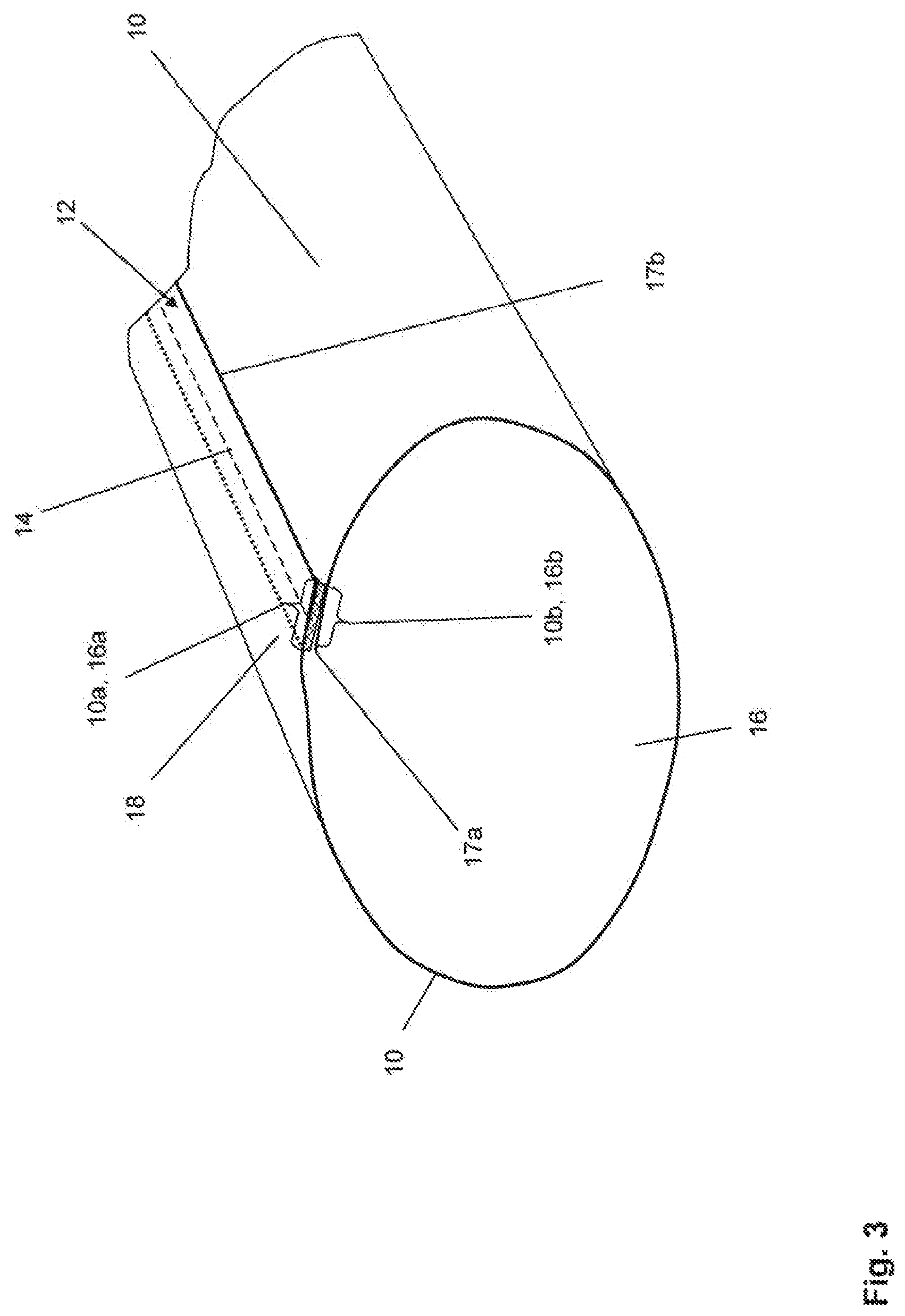 Patent US12345010 Figure 7 – Lining tube for restoring defective sewer shafts and method for producing and installing such a tube