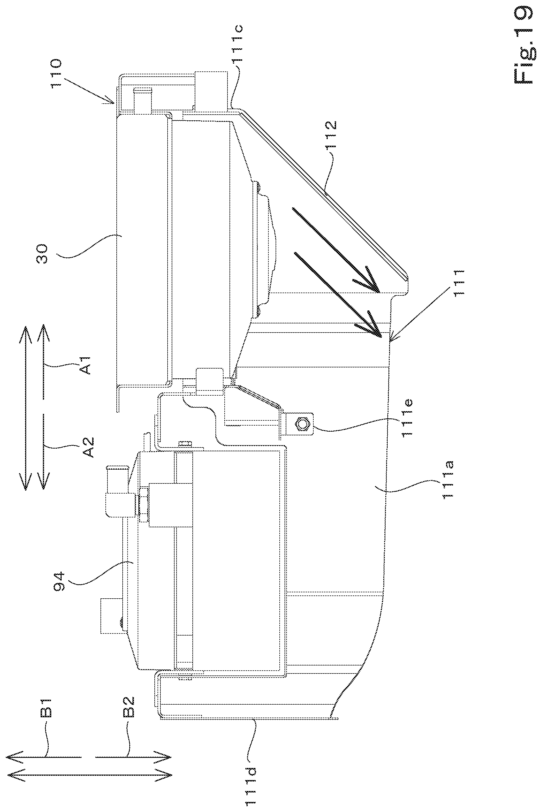 Patent US12345014 Figure 19 – Swiveling working machine