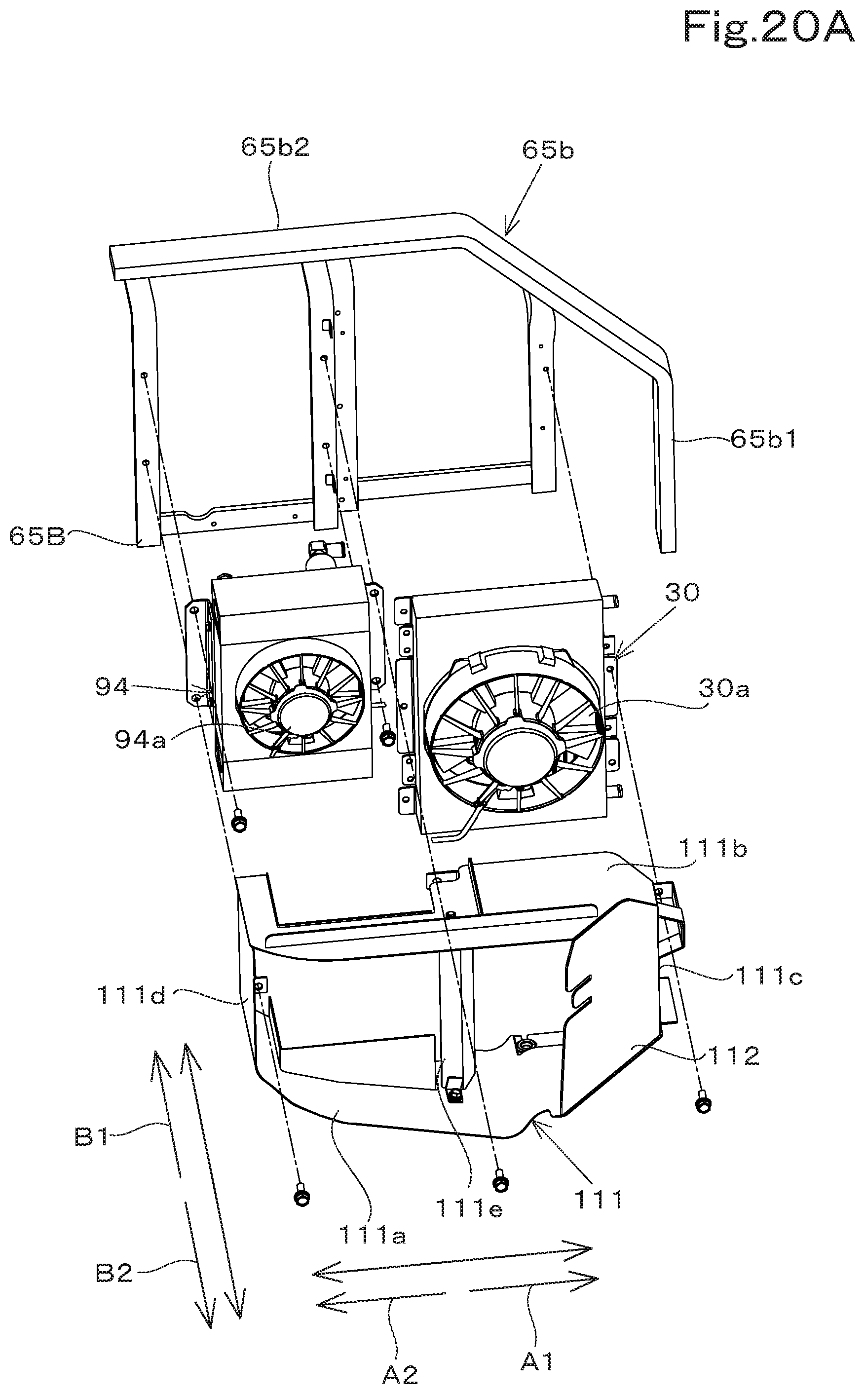 Patent US12345014 Figure 20 – Swiveling working machine