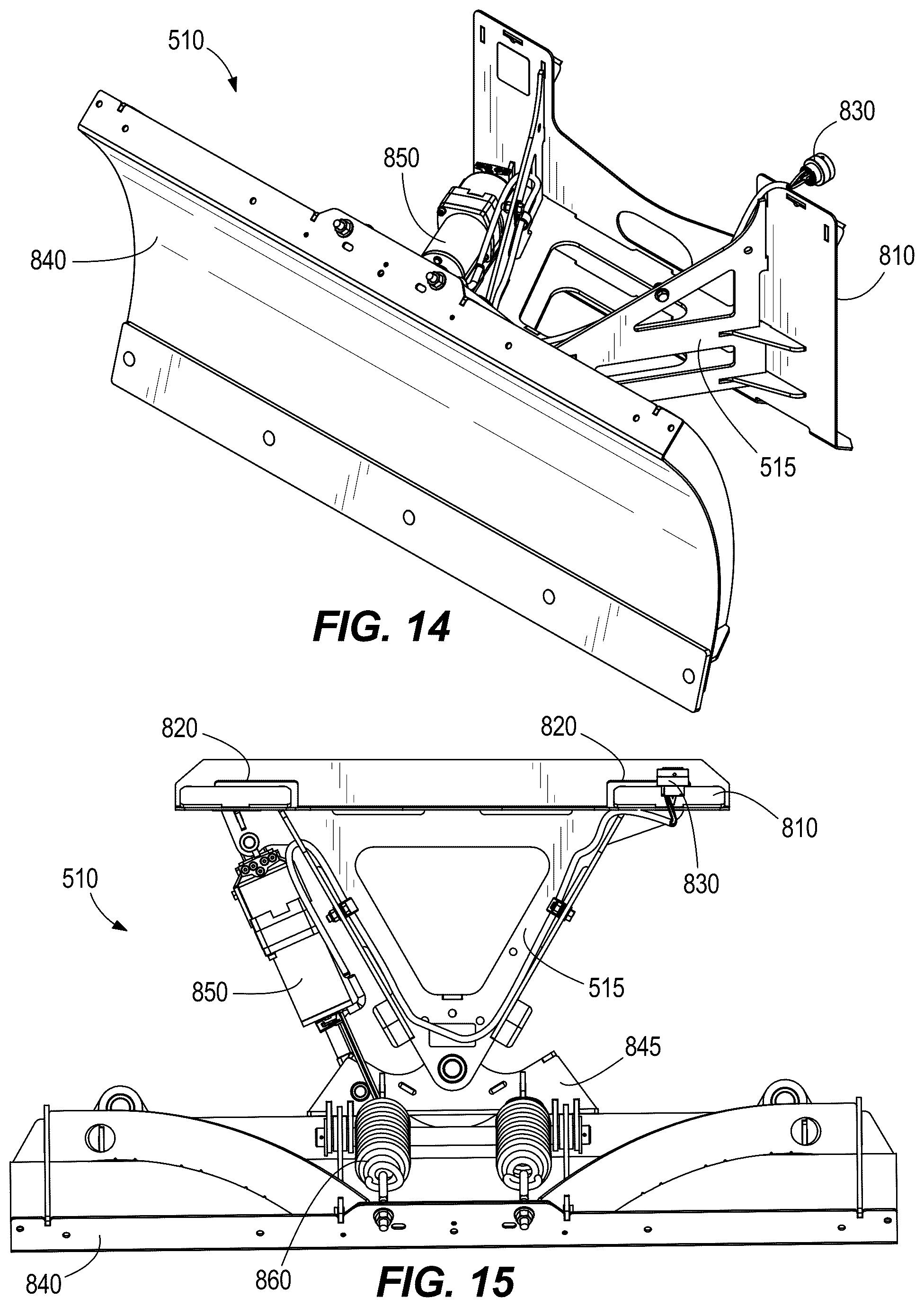 Patent US12345015 Figure 12 – Implement for skid steer vehicle