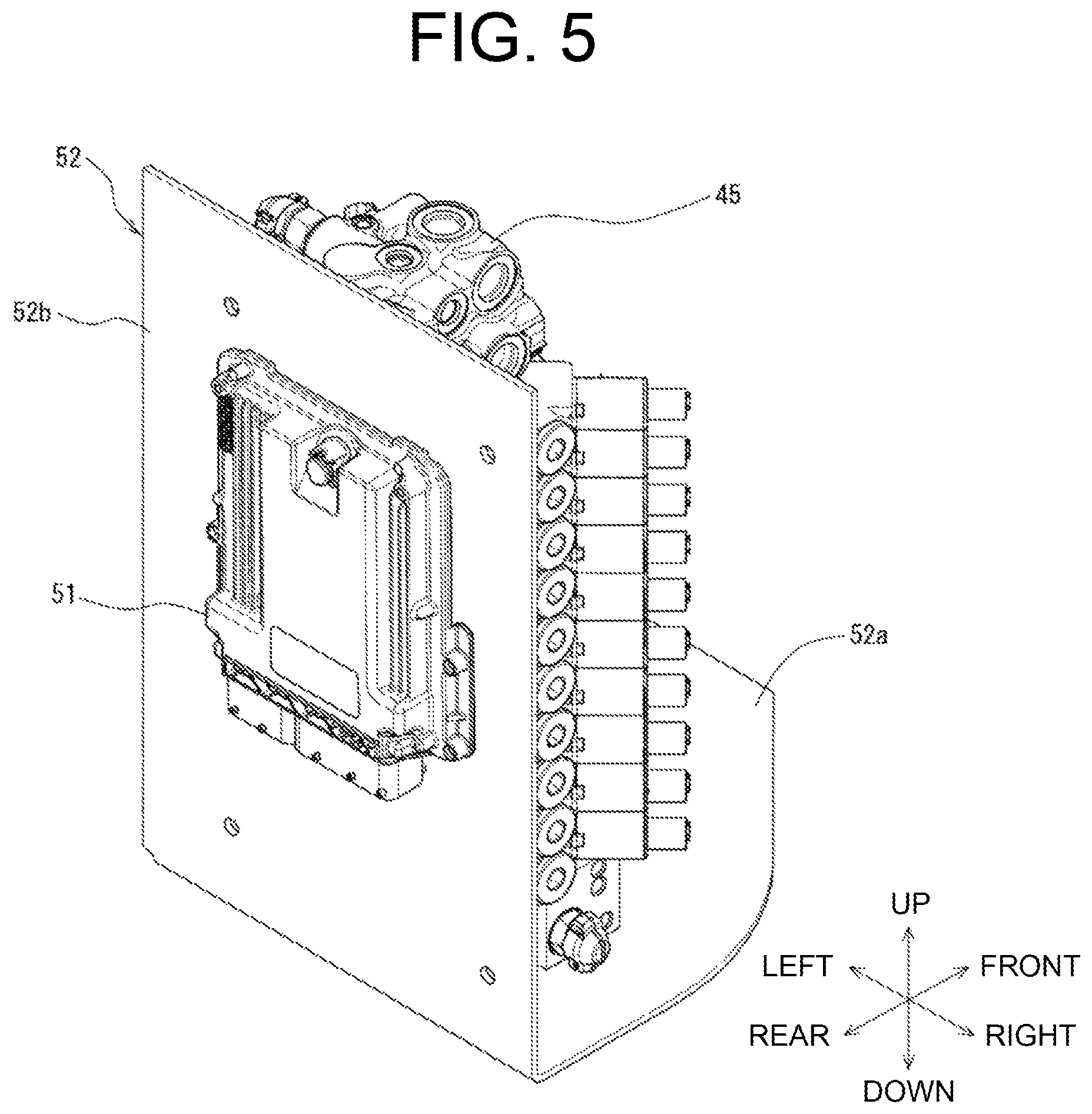 Patent US12345016 Figure 5 – Construction machine