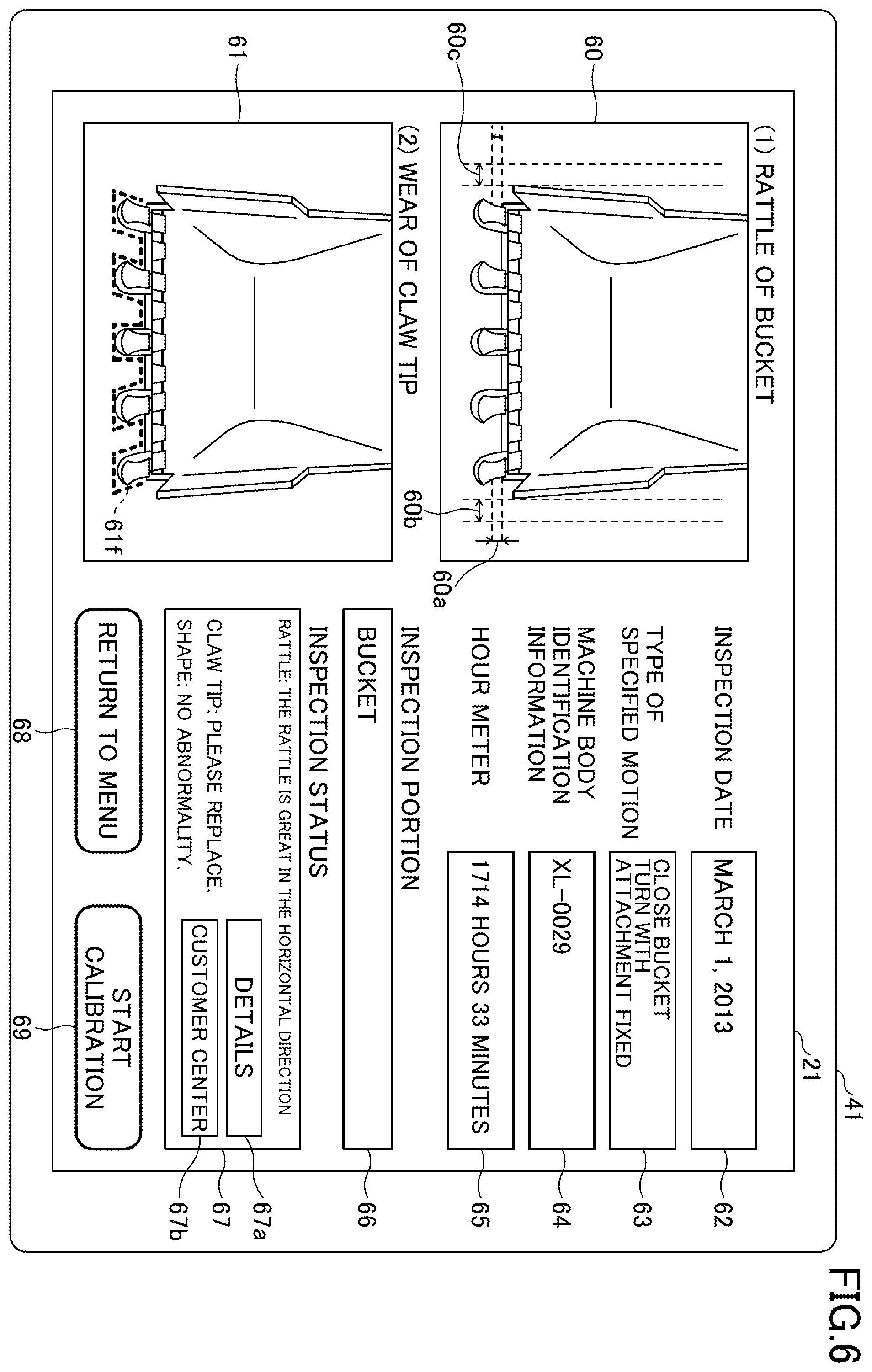 Patent US12345022 Figure 6 – Excavator and management apparatus for excavator