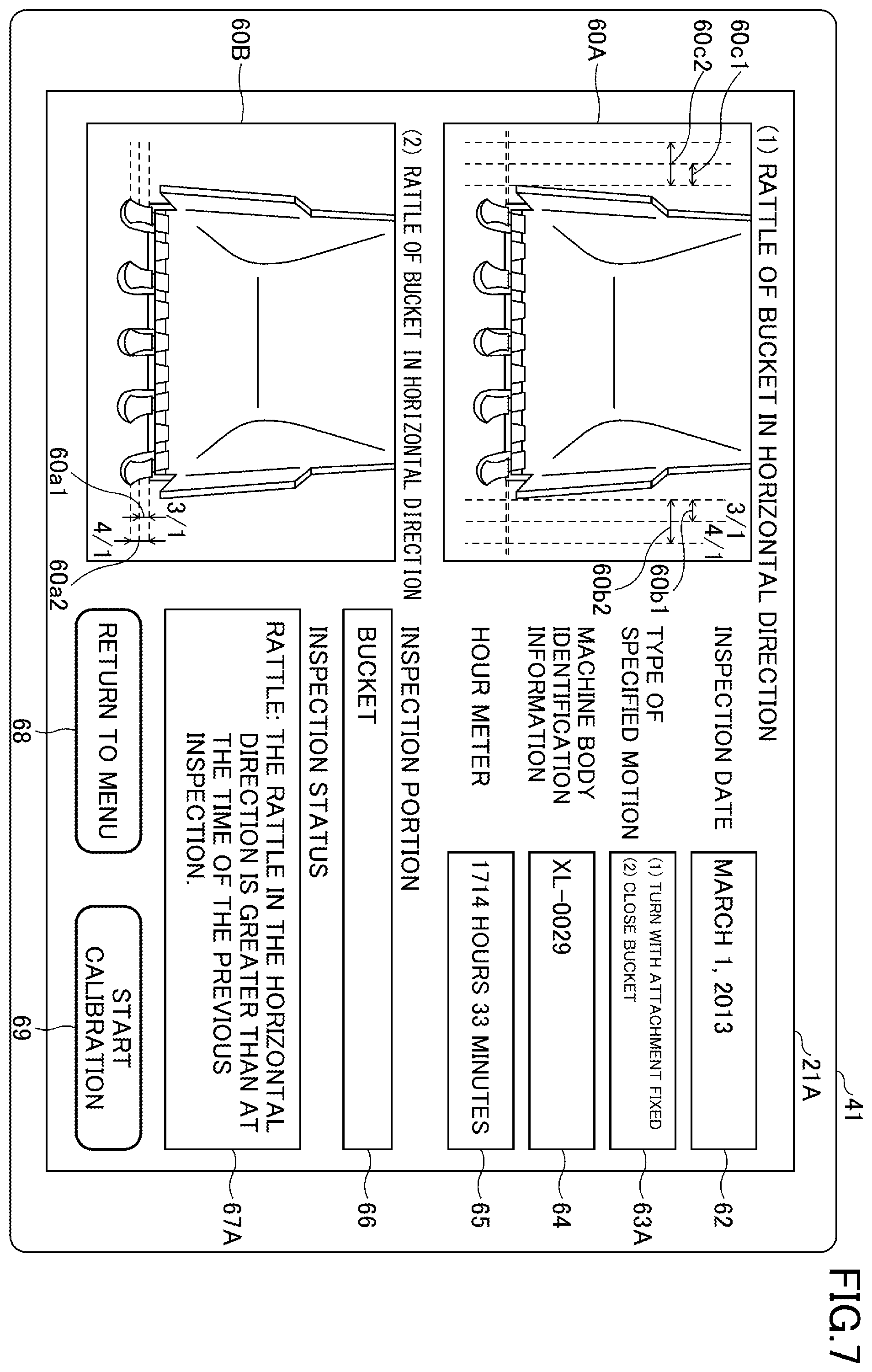 Patent US12345022 Figure 7 – Excavator and management apparatus for excavator