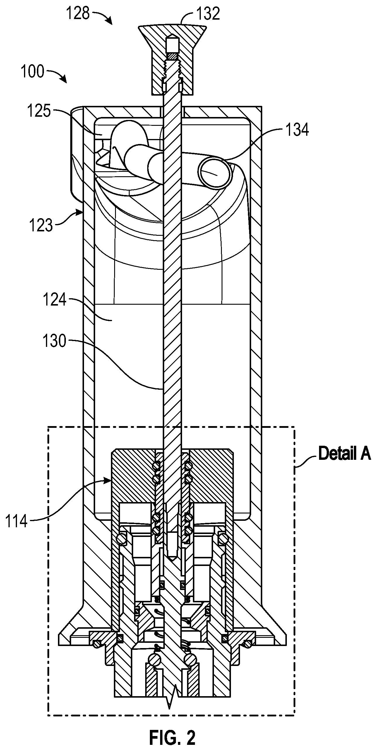 Patent US12345029 Figure 2 – Bath faucet system