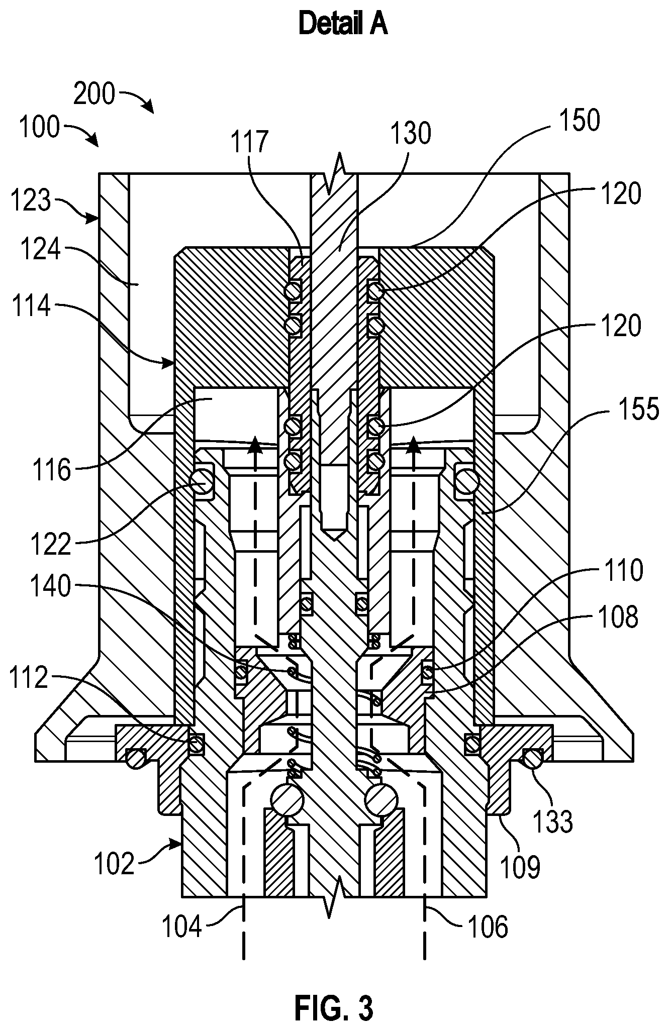 Patent US12345029 Figure 3 – Bath faucet system