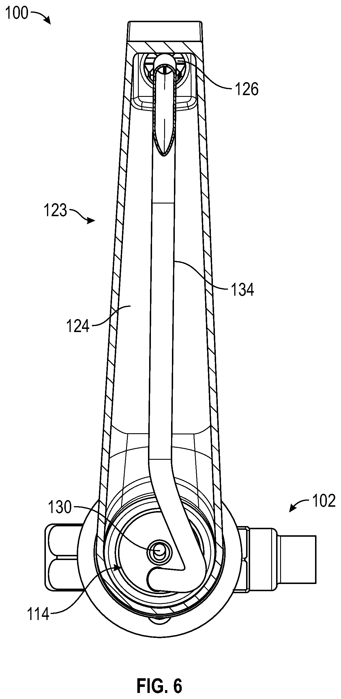 Patent US12345029 Figure 6 – Bath faucet system