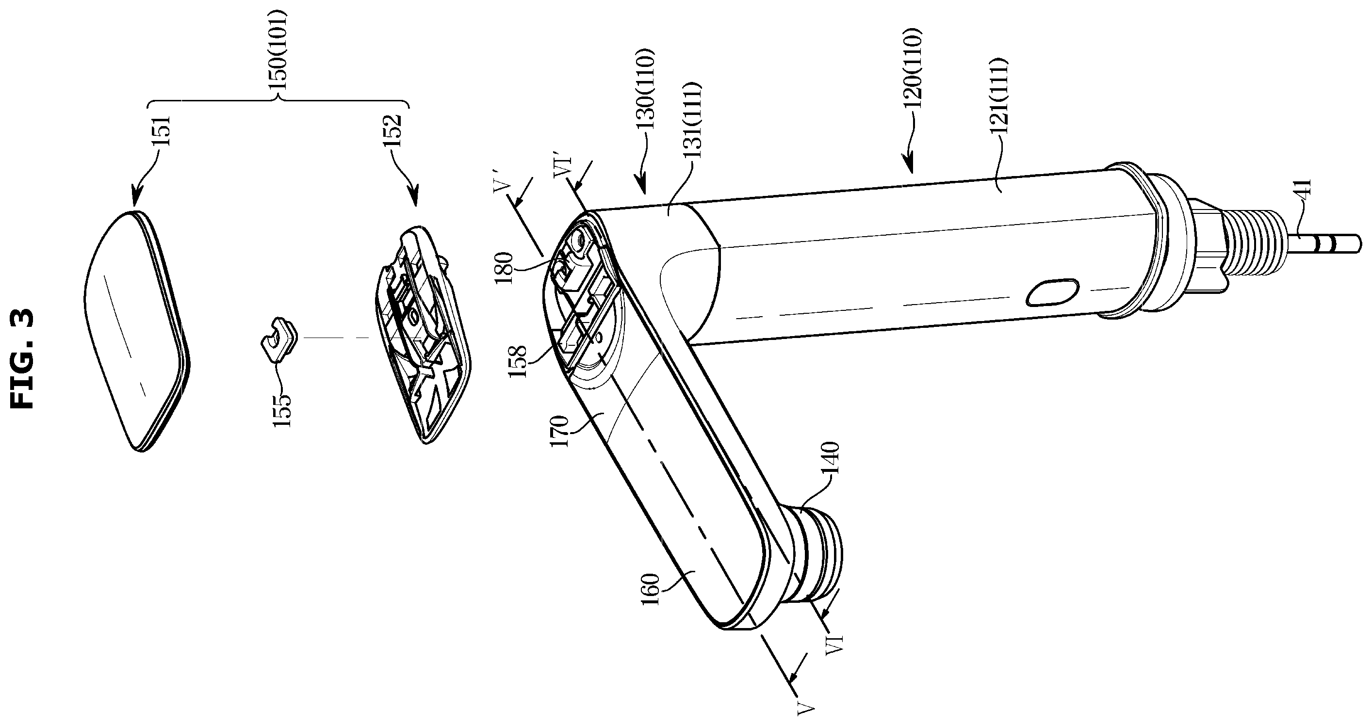 Patent US12345030 Figure 3 – Water discharge unit and water purifier including same