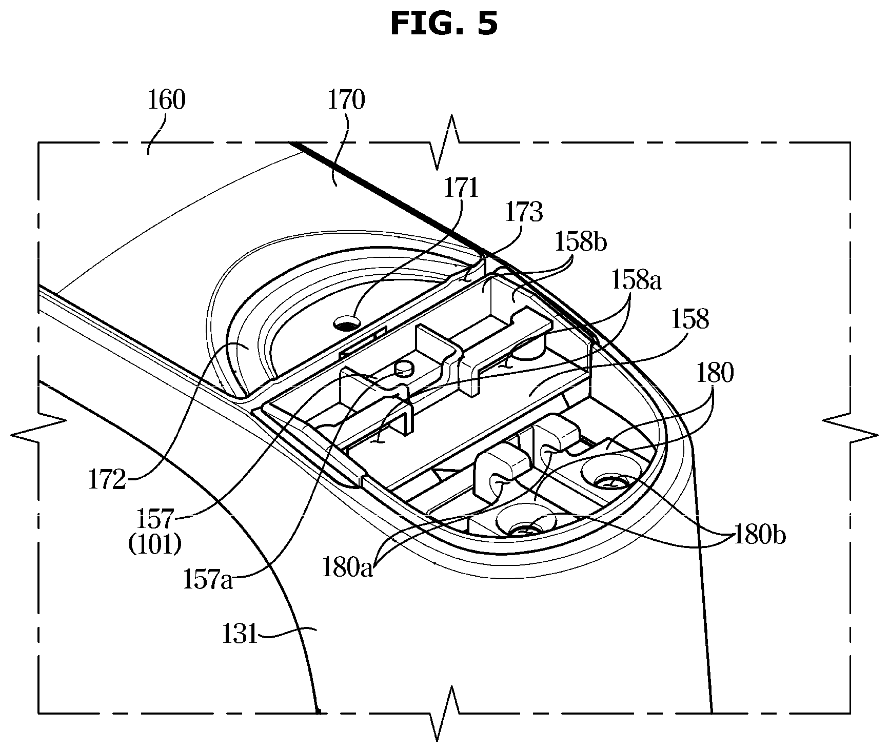 Patent US12345030 Figure 5 – Water discharge unit and water purifier including same