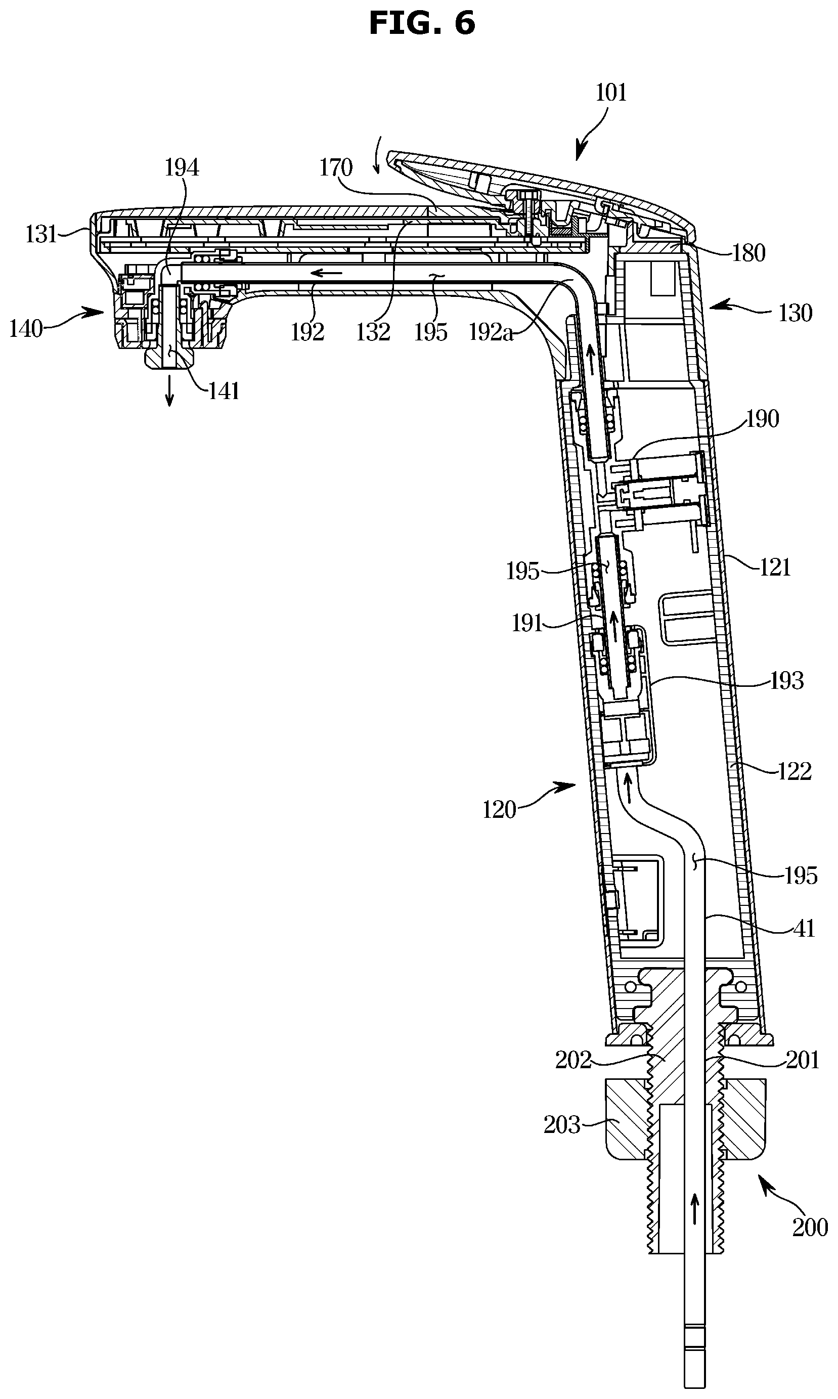 Patent US12345030 Figure 6 – Water discharge unit and water purifier including same