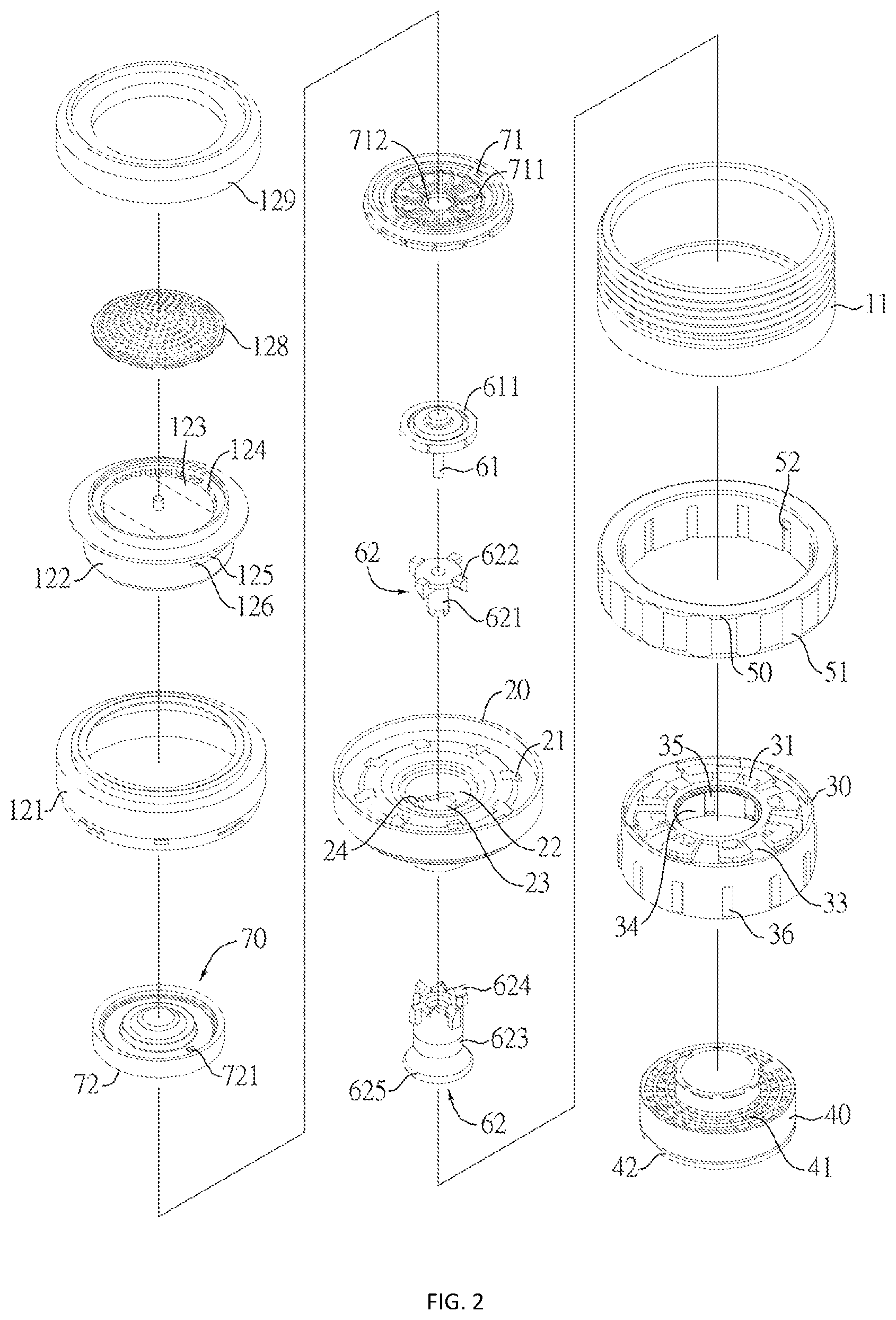 Patent US12345031 Figure 2 – Switching-type water saving valve
