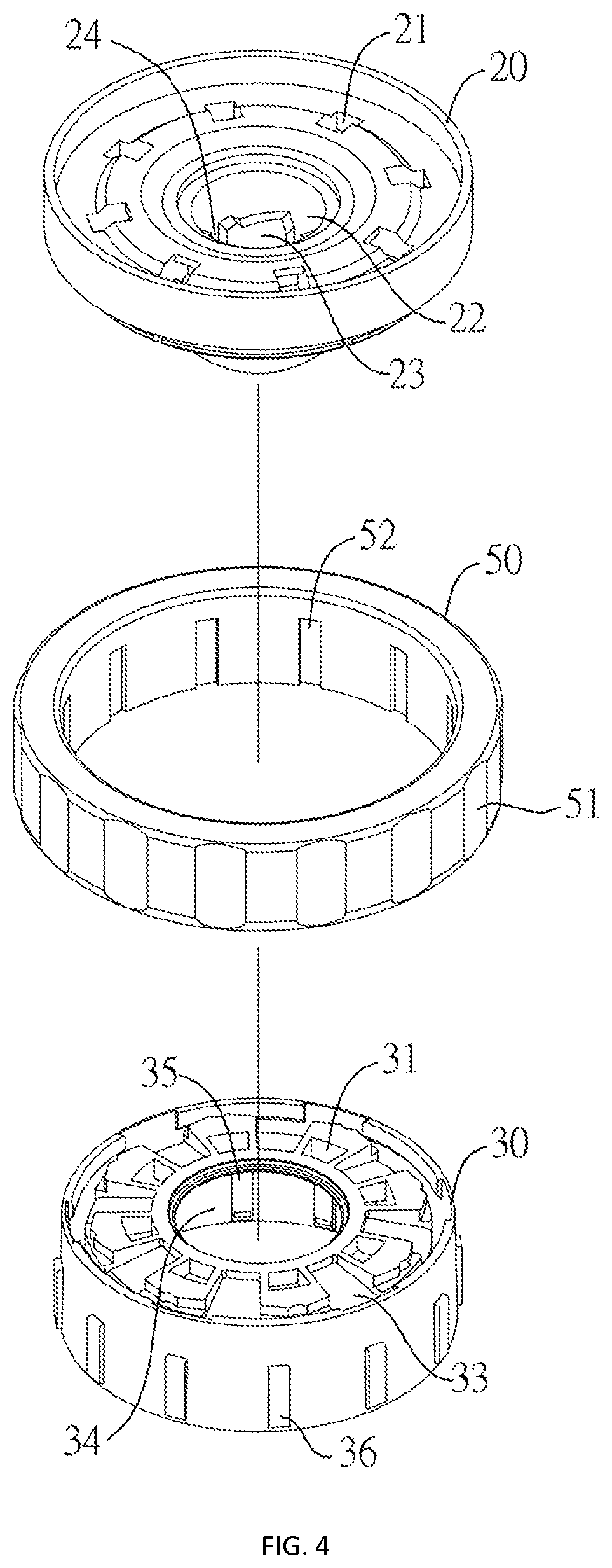 Patent US12345031 Figure 4 – Switching-type water saving valve