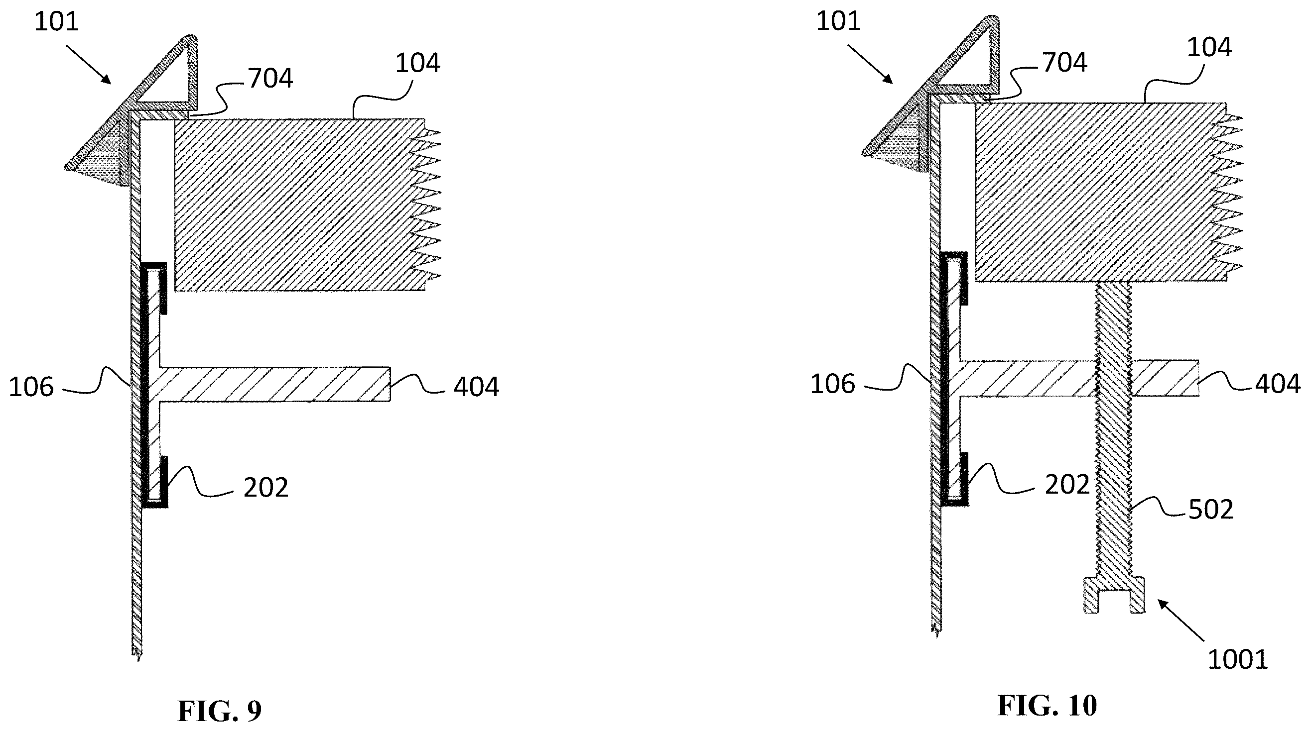 Patent US12345032 Figure 5 – Sink mounting assembly, sink lighting assembly, and methods of installation