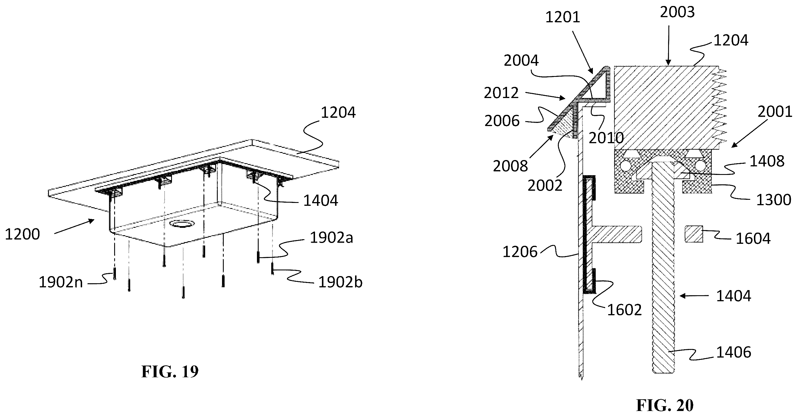 Patent US12345032 Figure 10 – Sink mounting assembly, sink lighting assembly, and methods of installation