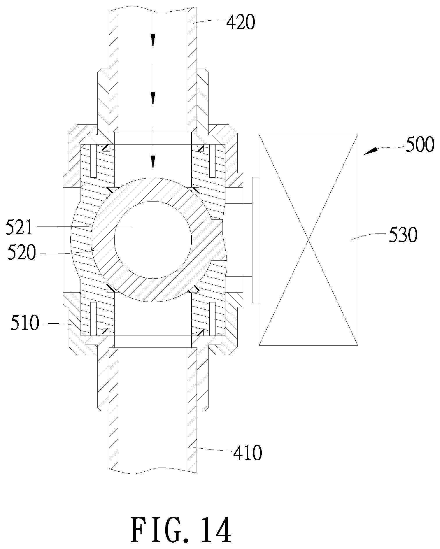 Patent US12345033 Figure 14 – Vortex flush toilet