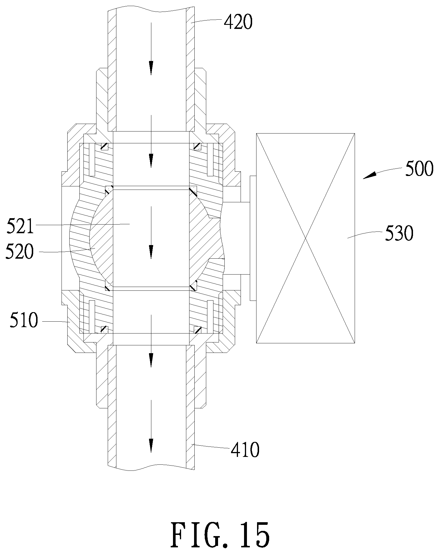 Patent US12345033 Figure 15 – Vortex flush toilet