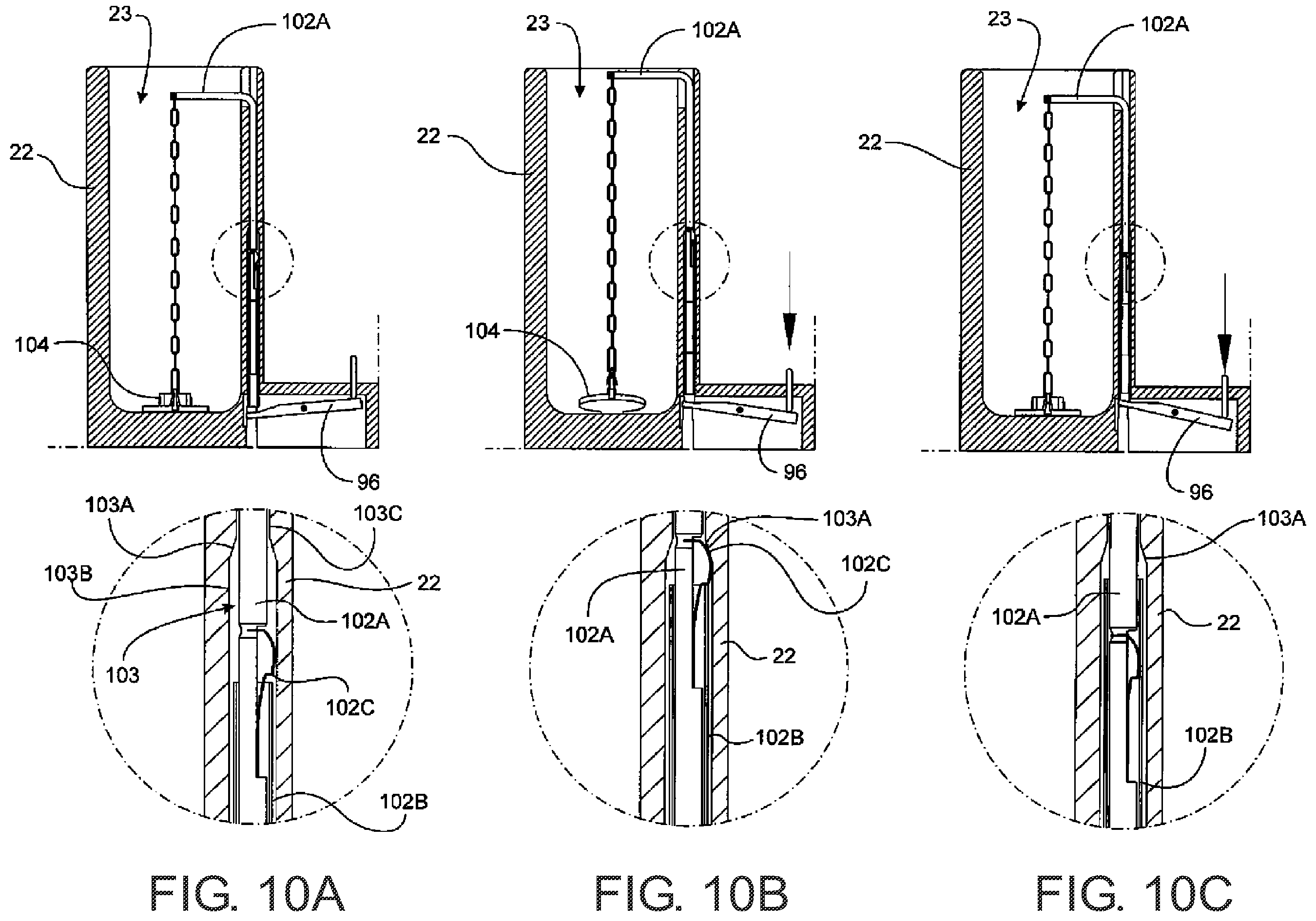 Patent US12345034 Figure 10 – Toilet