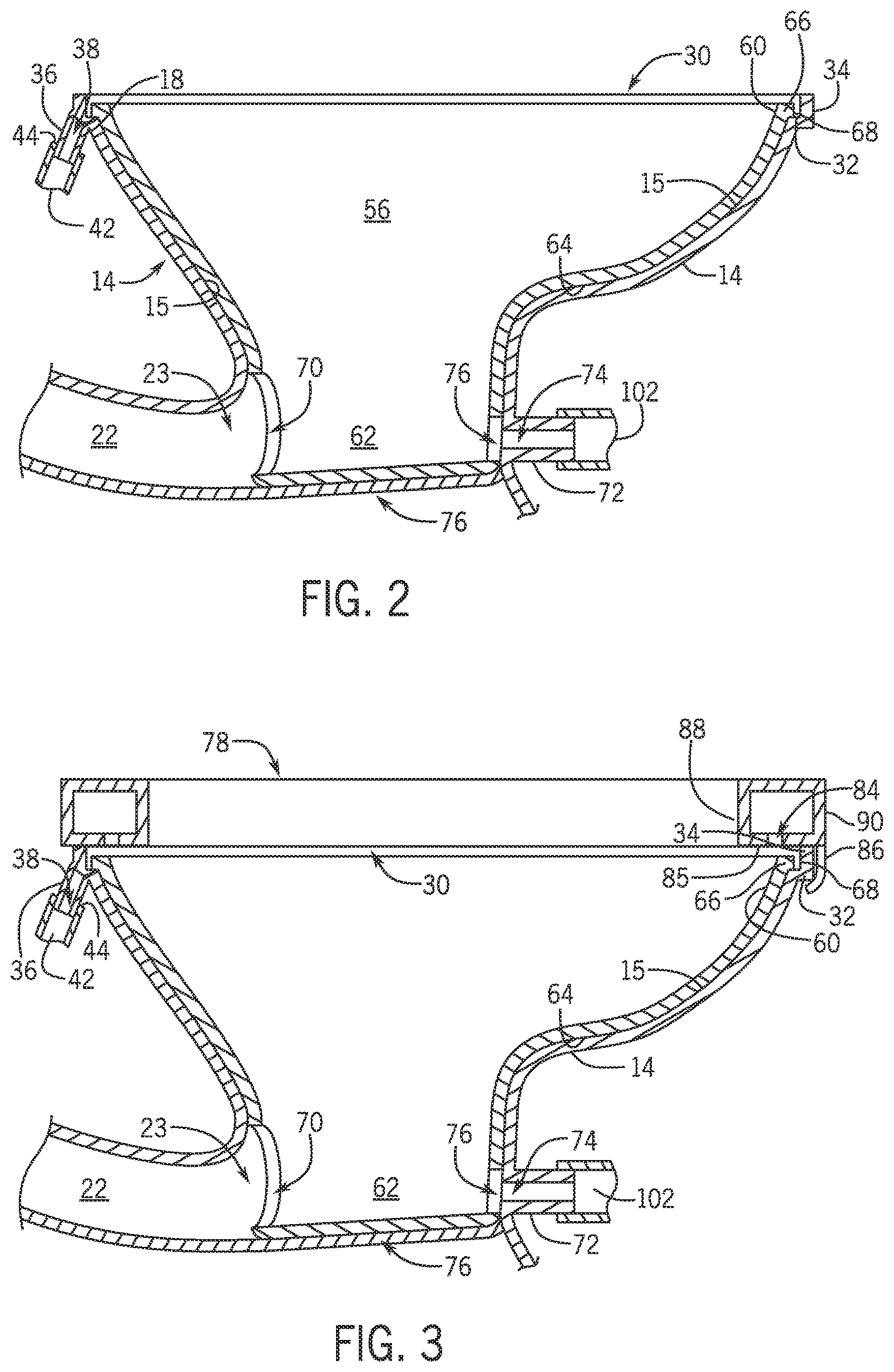 Patent US12345035 Figure 2 – Toilet with non-vitreous flush engine