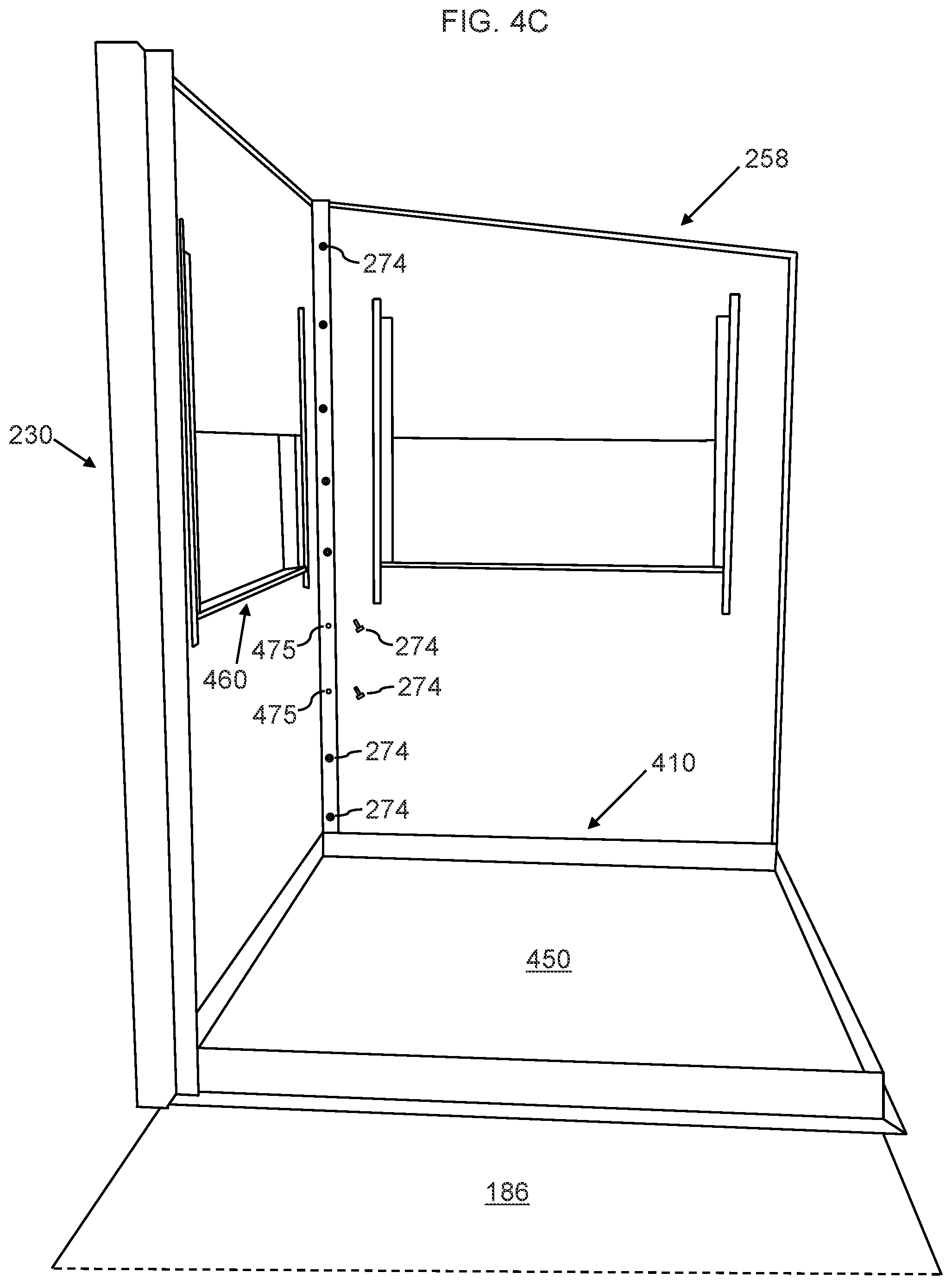 Patent US12345039 Figure 9 – Modular building system