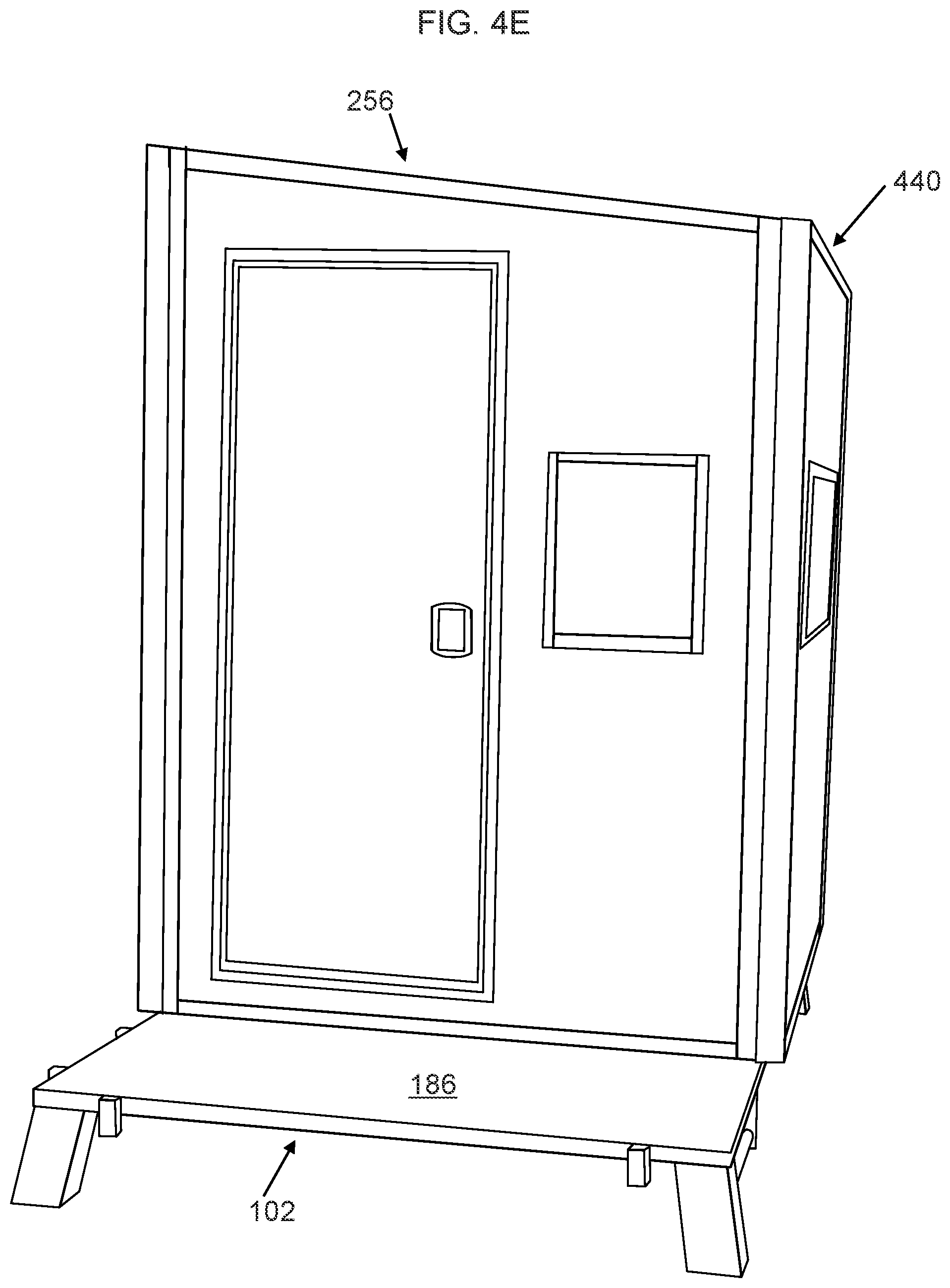 Patent US12345039 Figure 11 – Modular building system