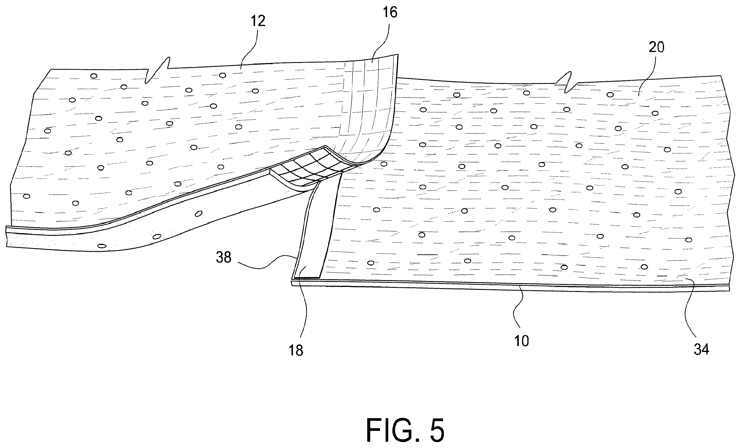Patent US12345040 Figure 4 – High thermal resistance and permeance insulation material