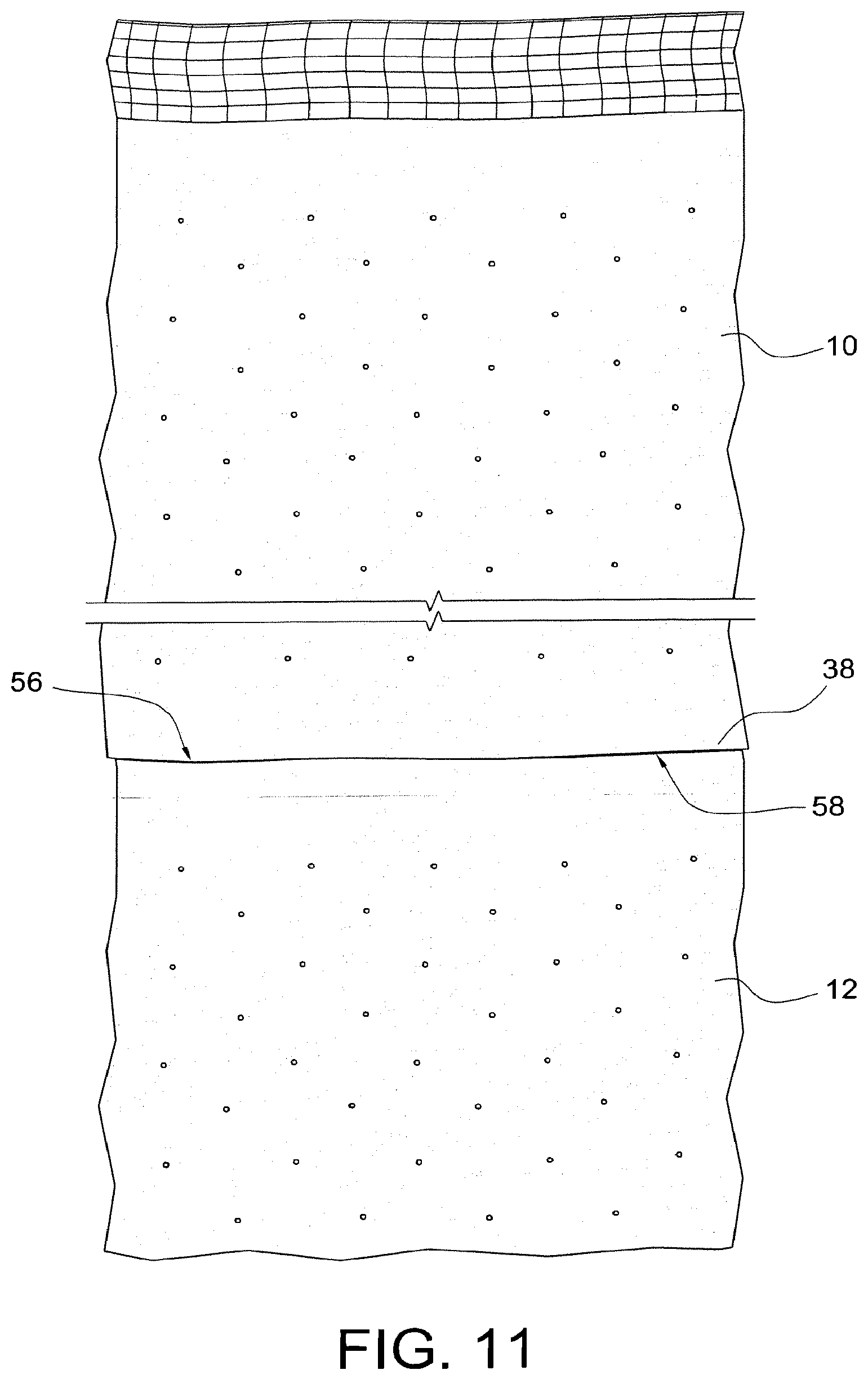 Patent US12345040 Figure 10 – High thermal resistance and permeance insulation material
