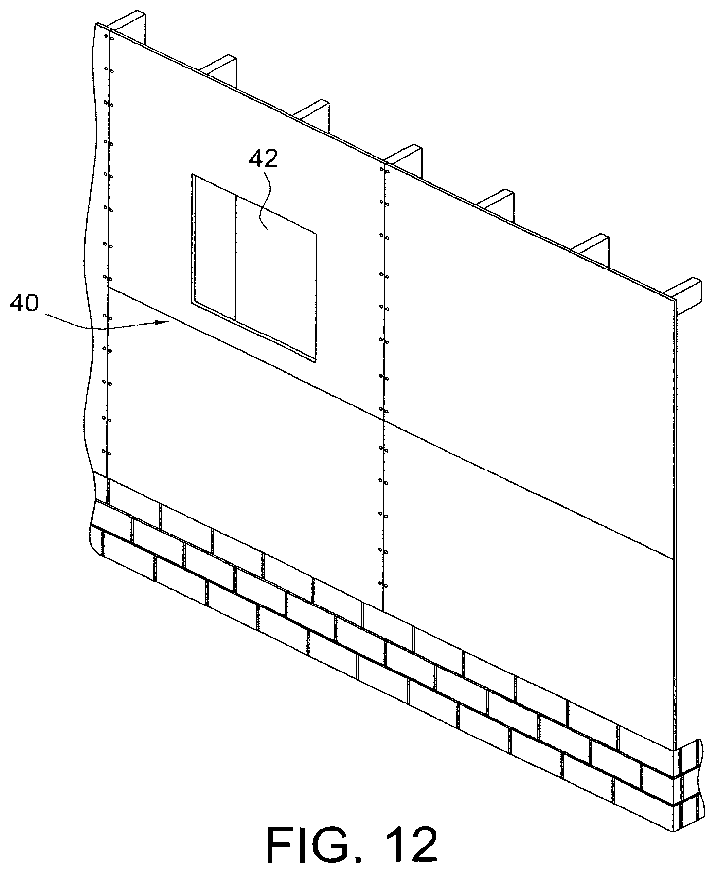Patent US12345040 Figure 11 – High thermal resistance and permeance insulation material