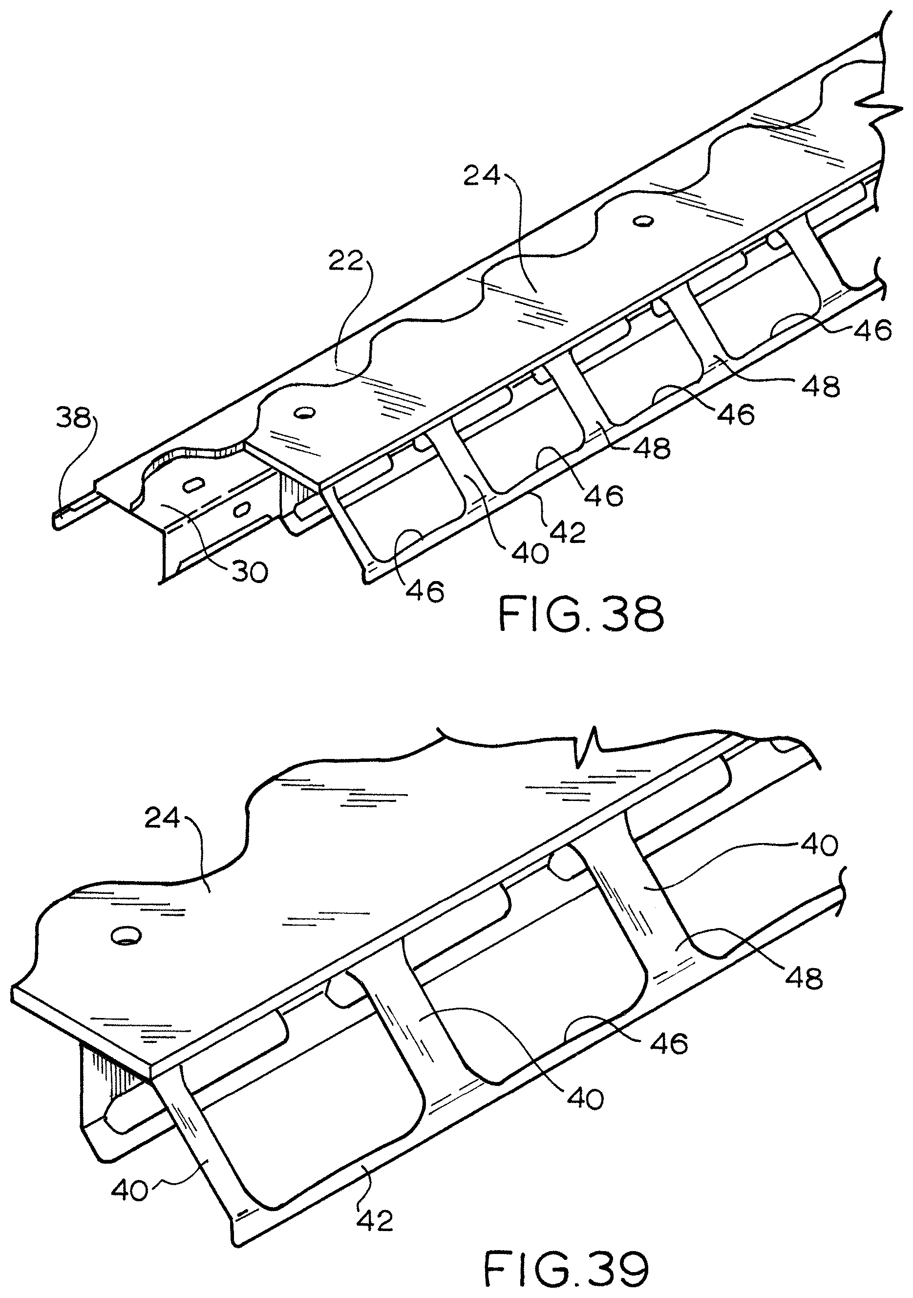 Patent US12345042 Figure 19 – Edge protection system—floating cover plate on intersection