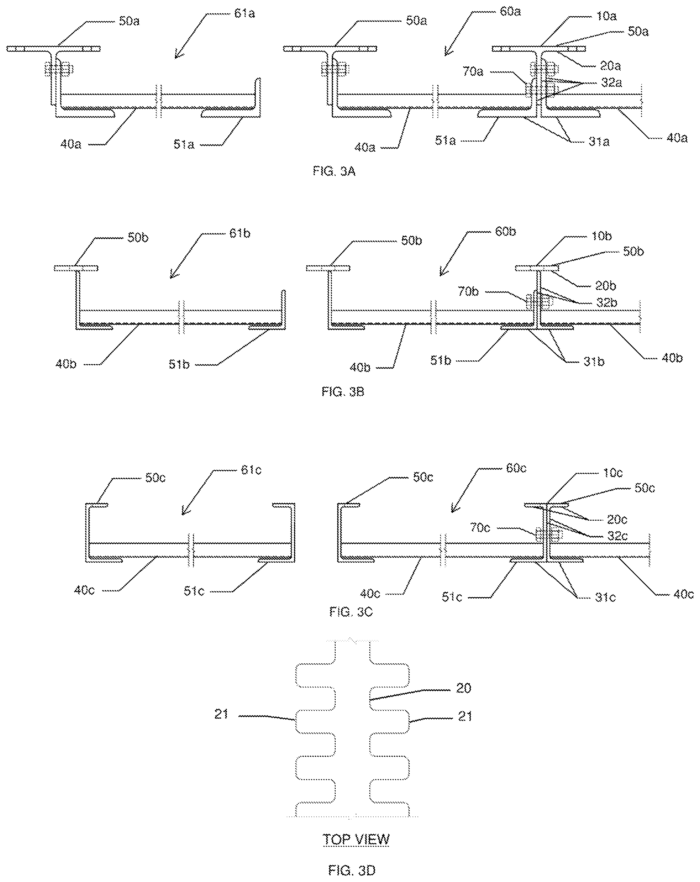 Patent US12345045 Figure 3 – Panelized serrated beam assembly