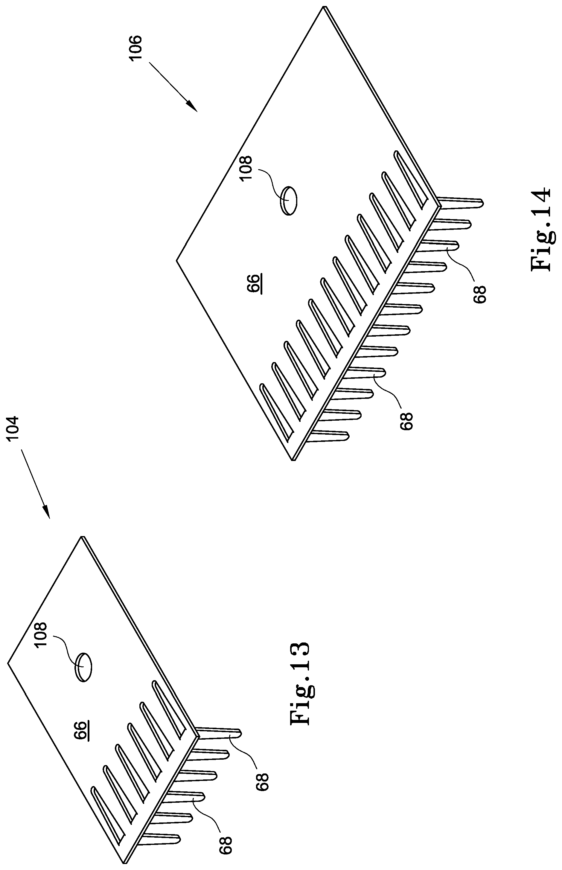 Patent US12345048 Figure 13 – Gutter installation and gutter mesh fastener