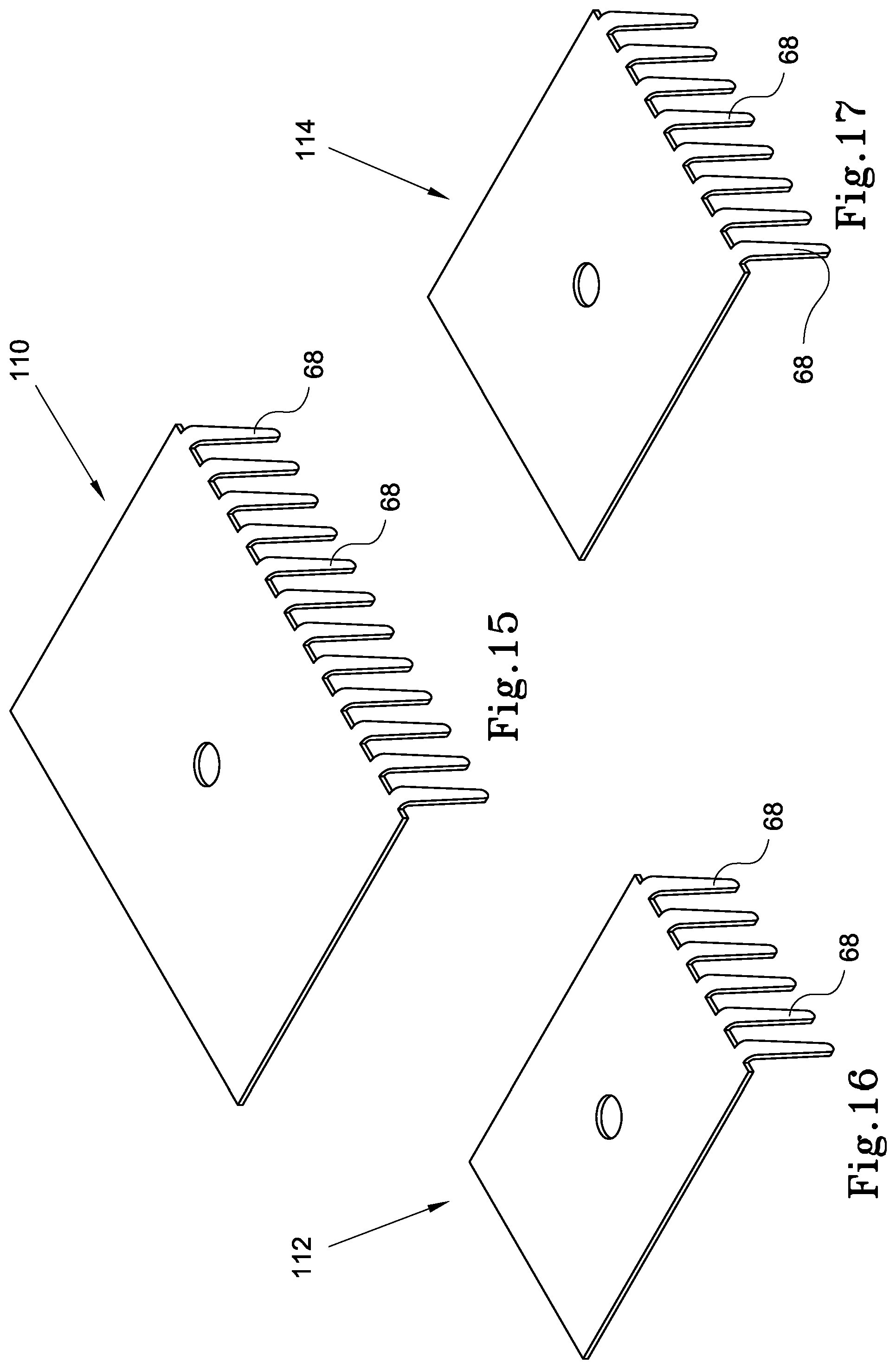 Patent US12345048 Figure 14 – Gutter installation and gutter mesh fastener