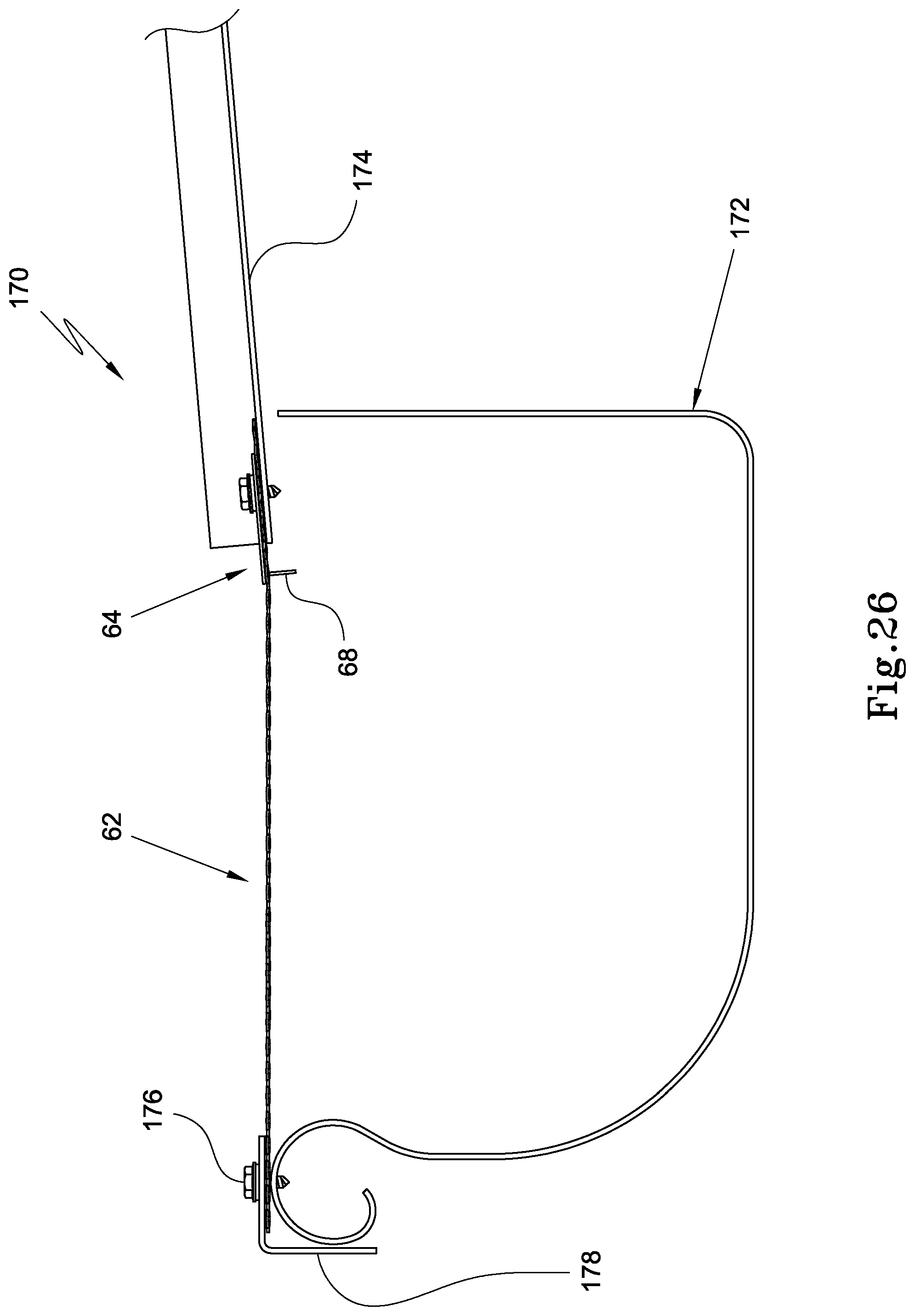 Patent US12345048 Figure 20 – Gutter installation and gutter mesh fastener