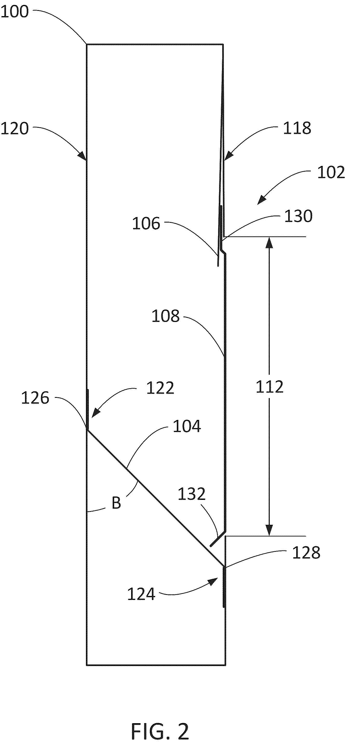 Patent US12345049 Figure 2 – Downspout with debris trap