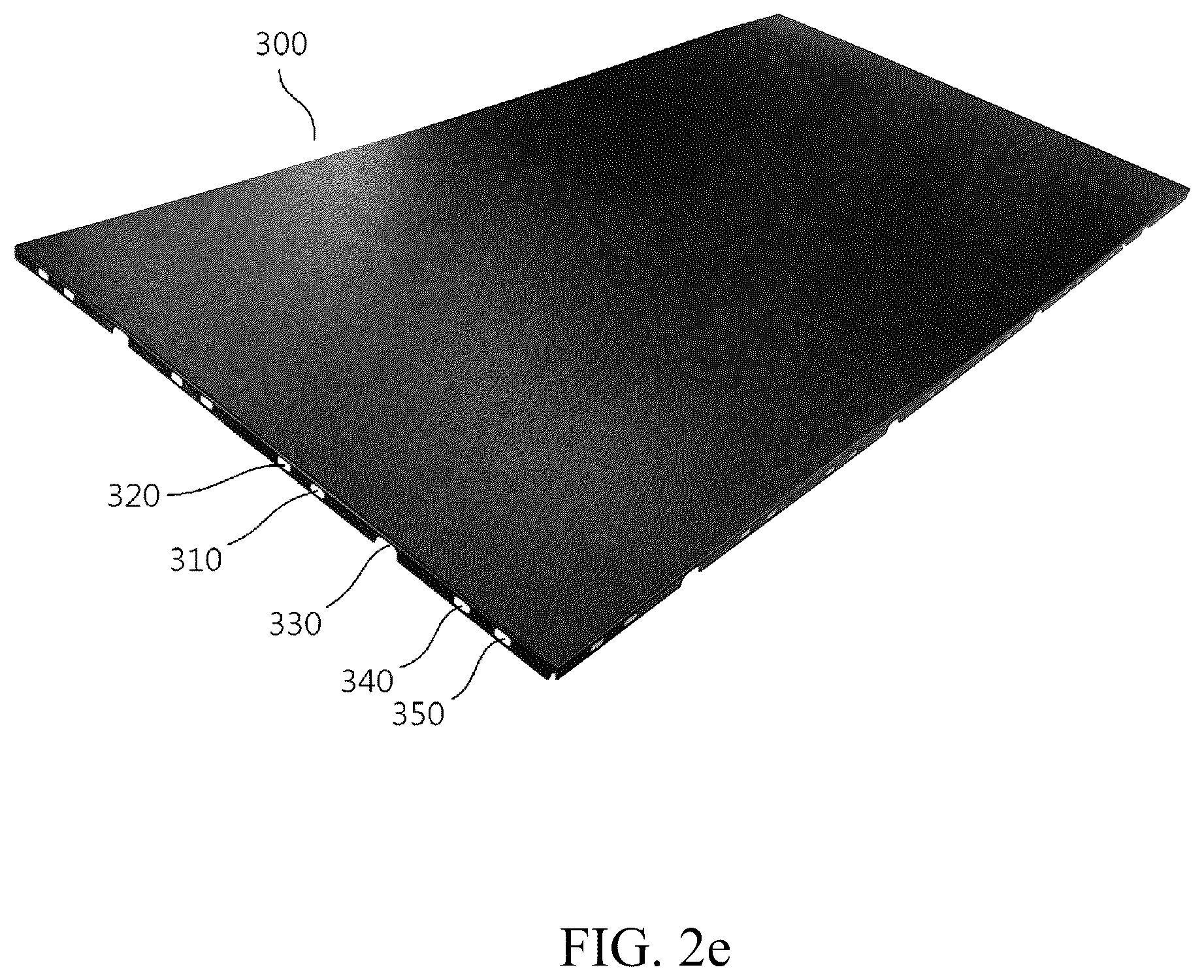 Patent US12345050 Figure 7 – System wall for building interior