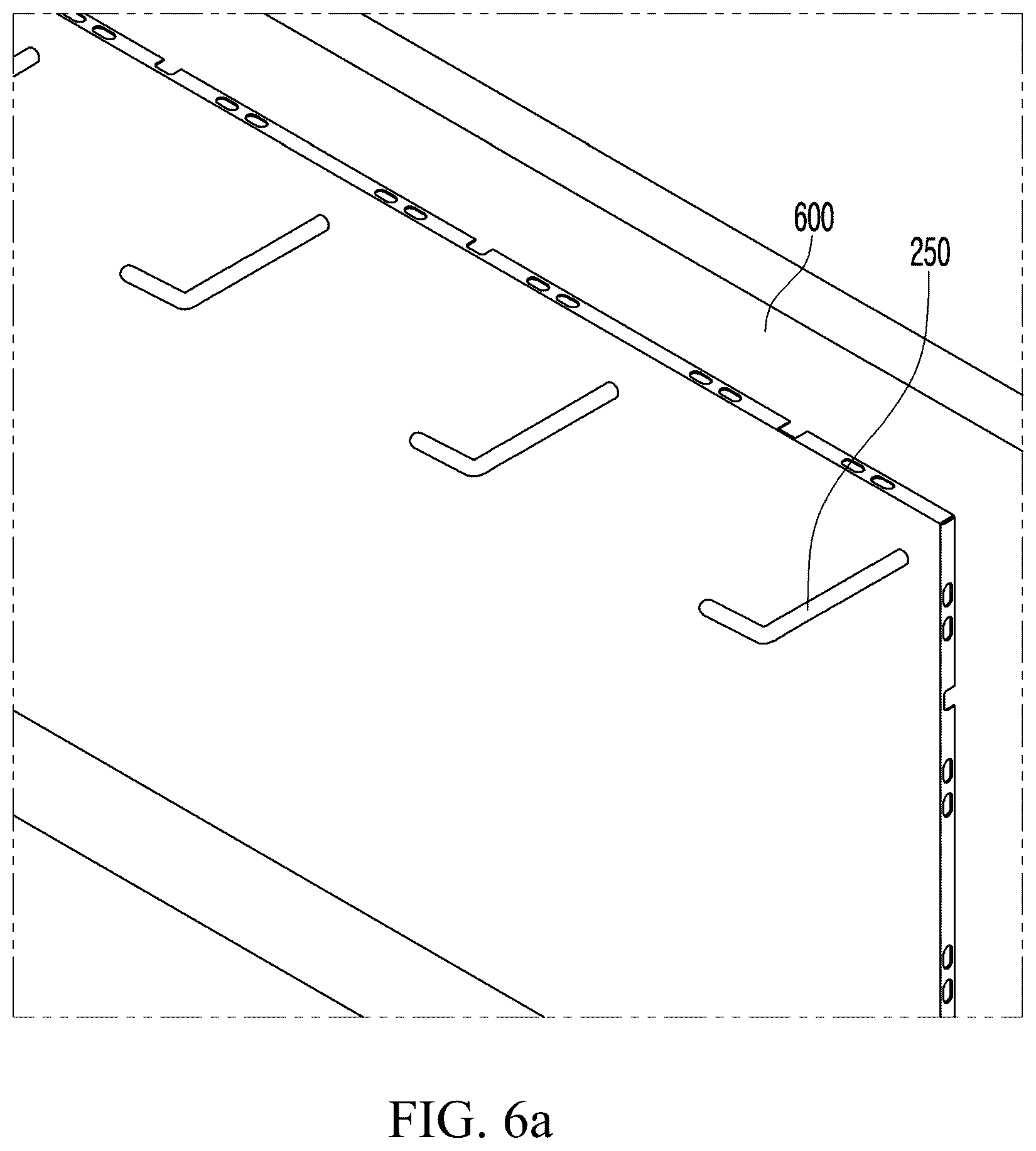 Patent US12345050 Figure 13 – System wall for building interior