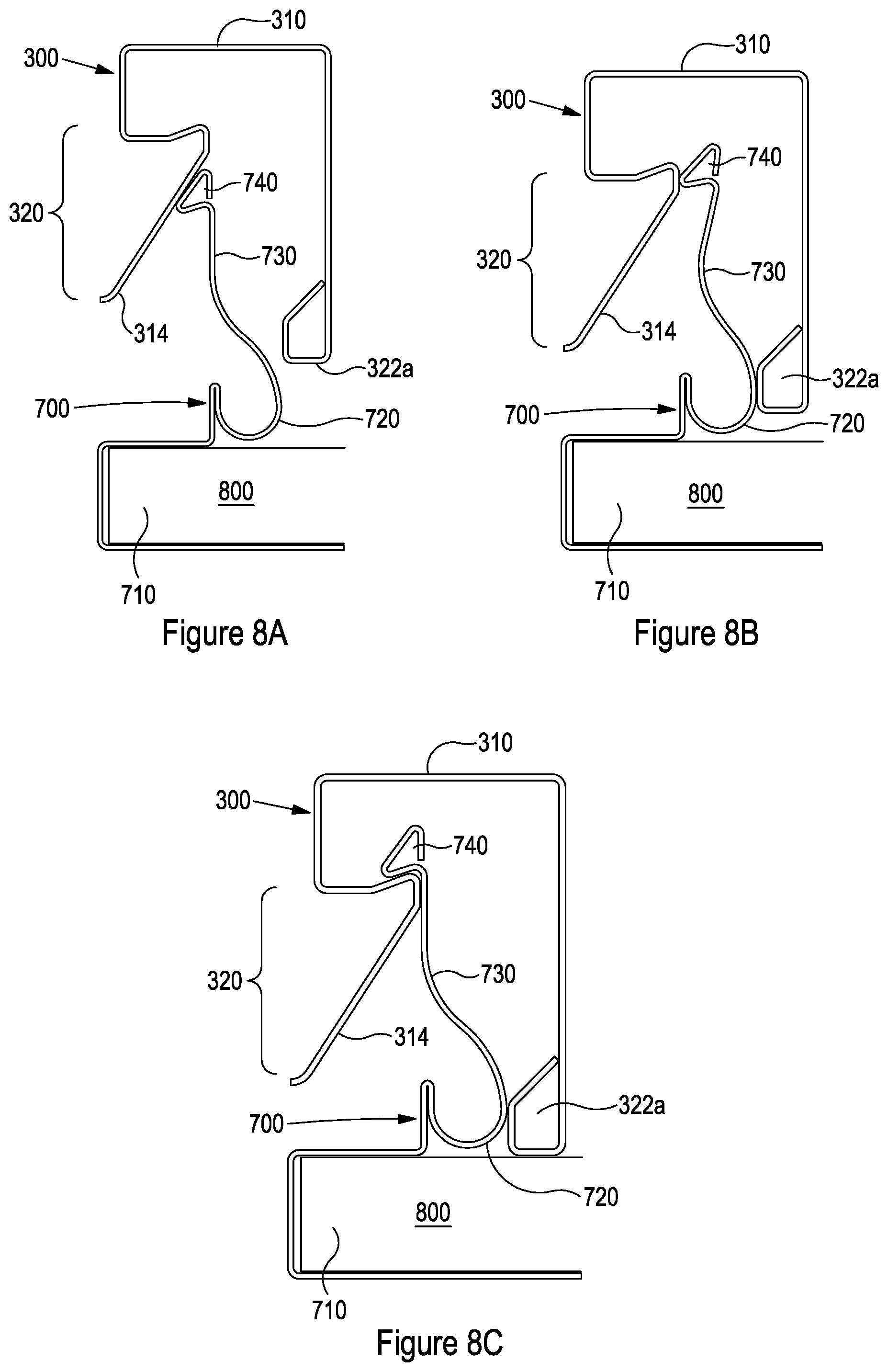 Patent US12345051 Figure 8 – Panel mounting system