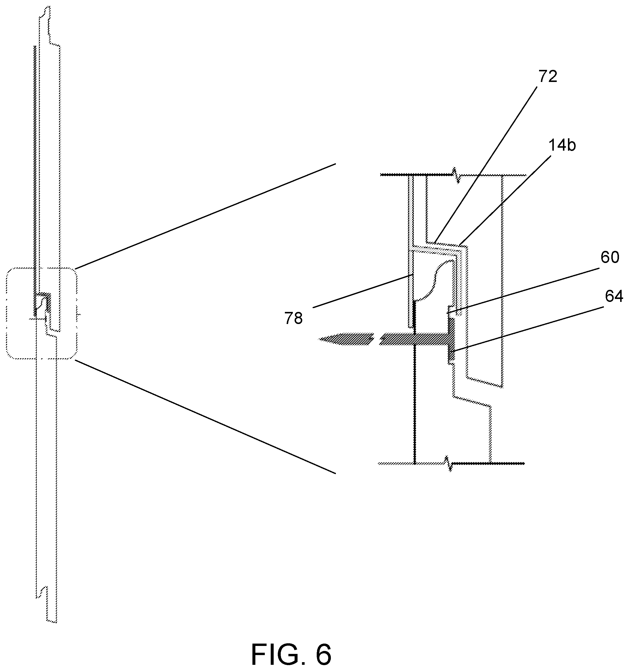 Patent US12345052 Figure 6 – System for flashing end joints of siding