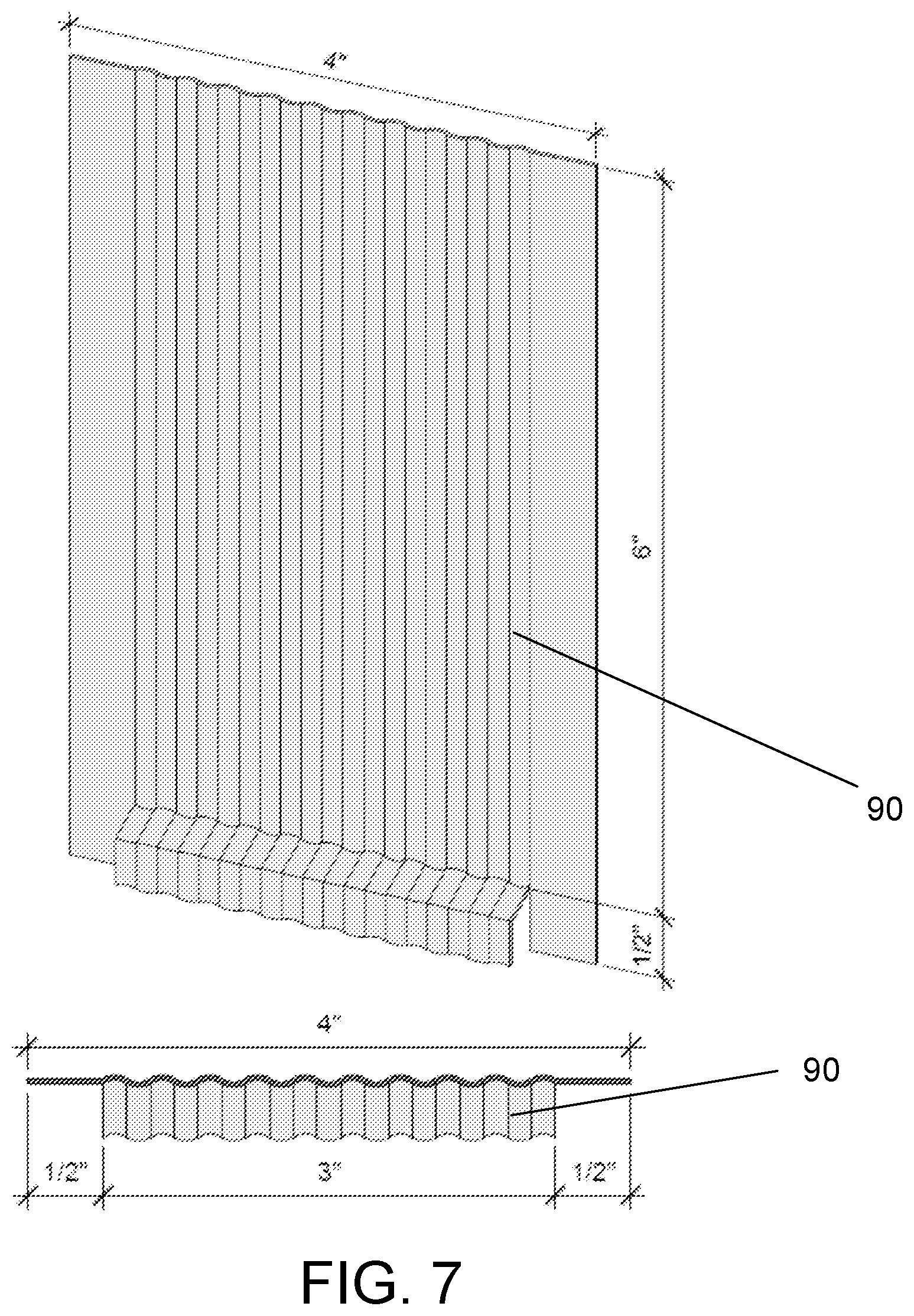 Patent US12345052 Figure 7 – System for flashing end joints of siding