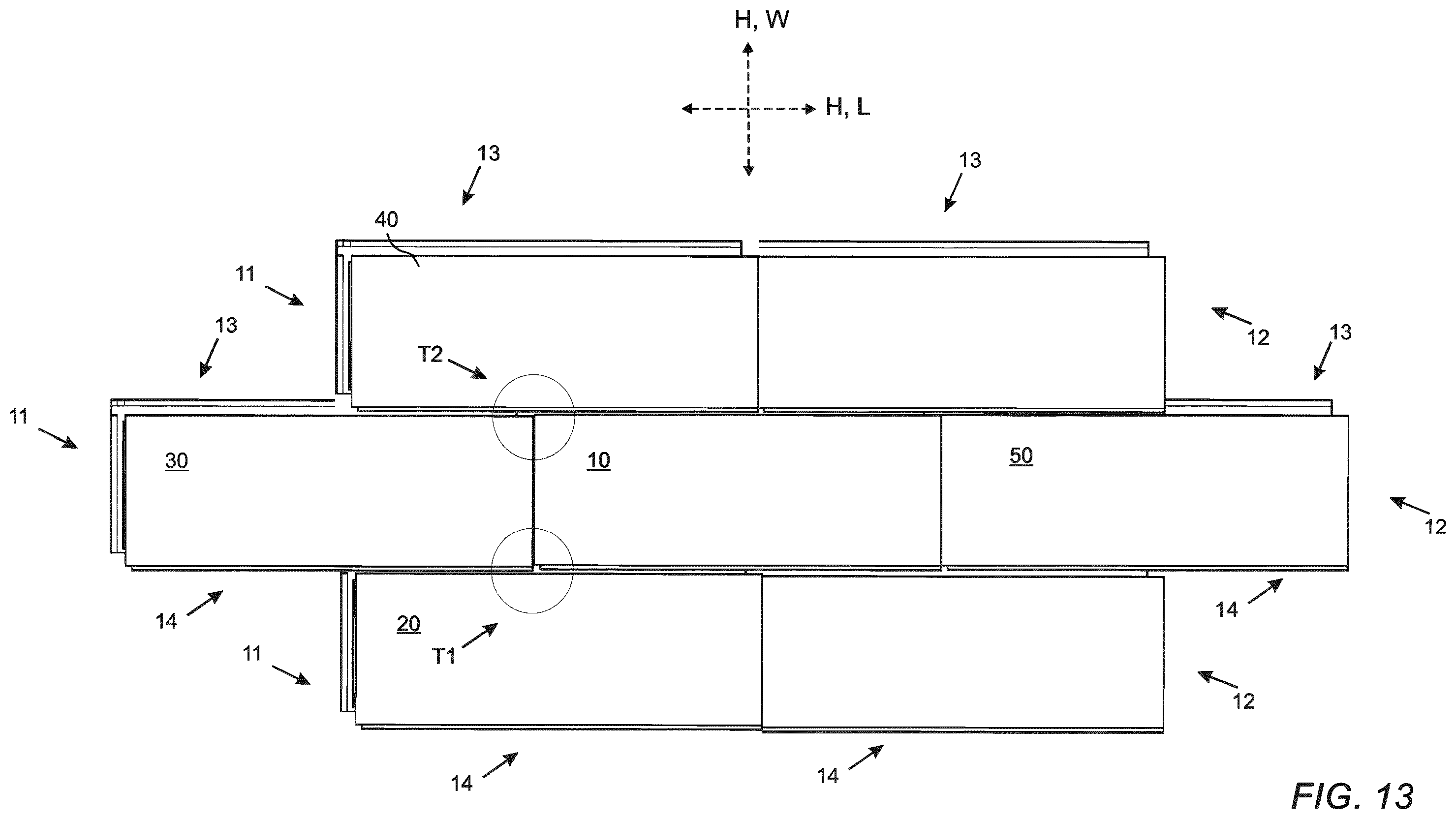 Patent US12345053 Figure 8 – Building panel