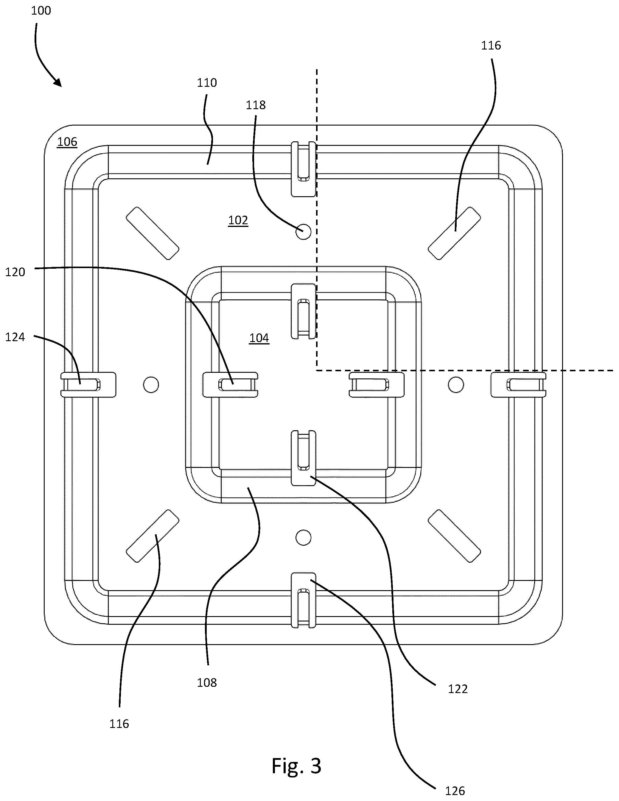 Patent US12345054 Figure 2 – Floor support system