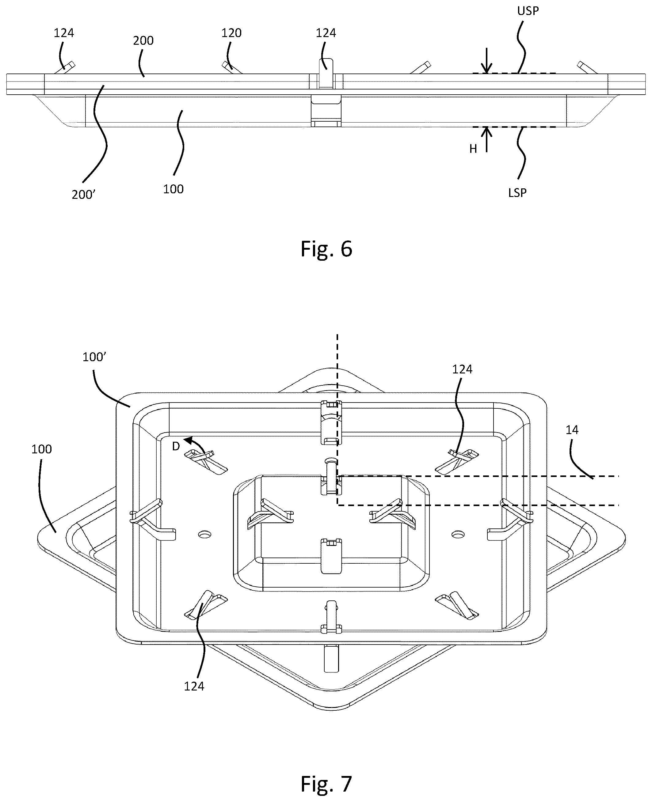 Patent US12345054 Figure 4 – Floor support system
