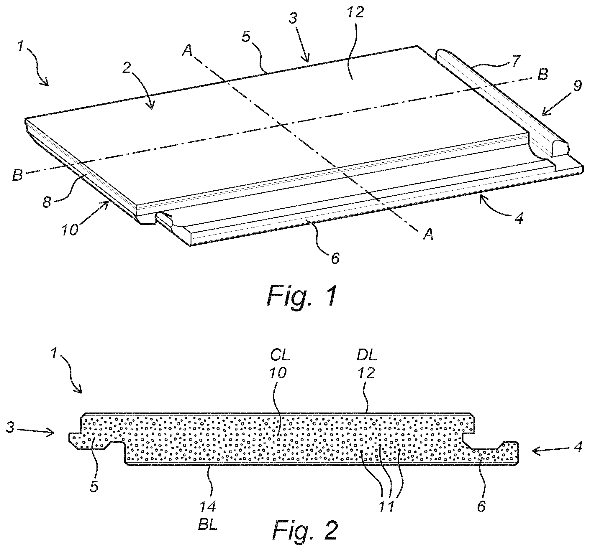 Patent US12345056 Figure 1 – Decorative panel, and decorative floor covering consisting of said panels