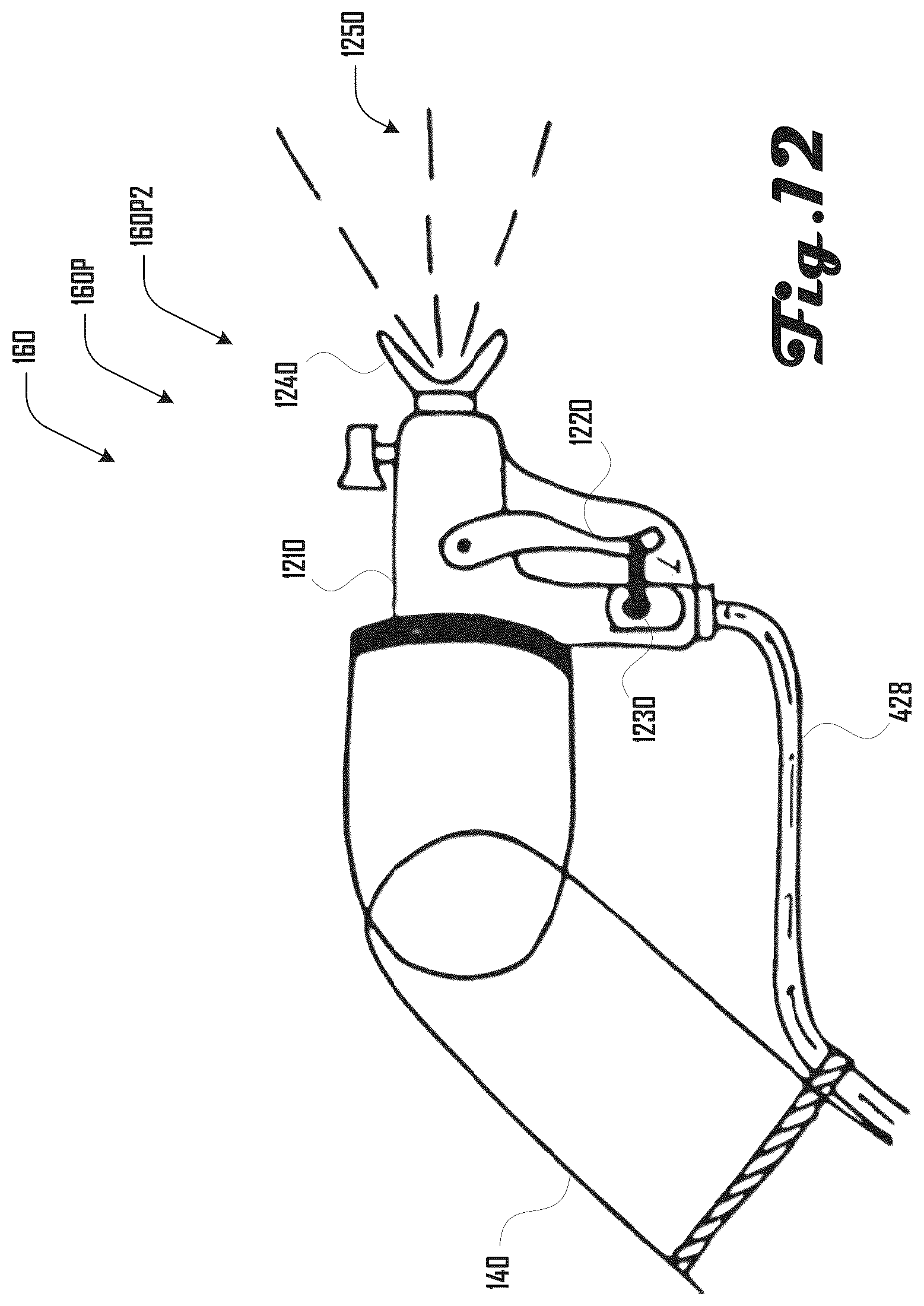 Patent US12345057 Figure 12 – Automated drywall painting system and method