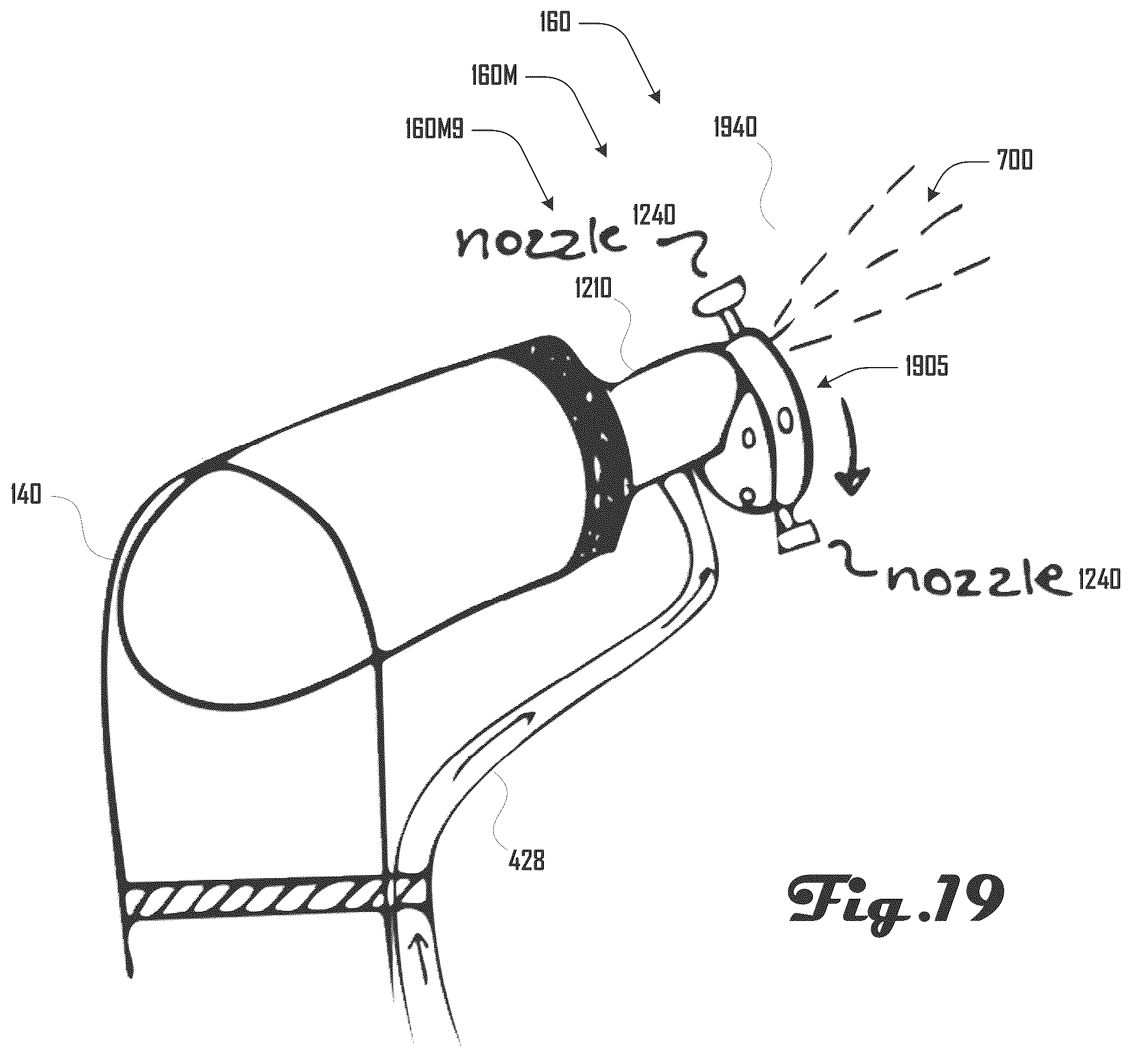 Patent US12345057 Figure 19 – Automated drywall painting system and method