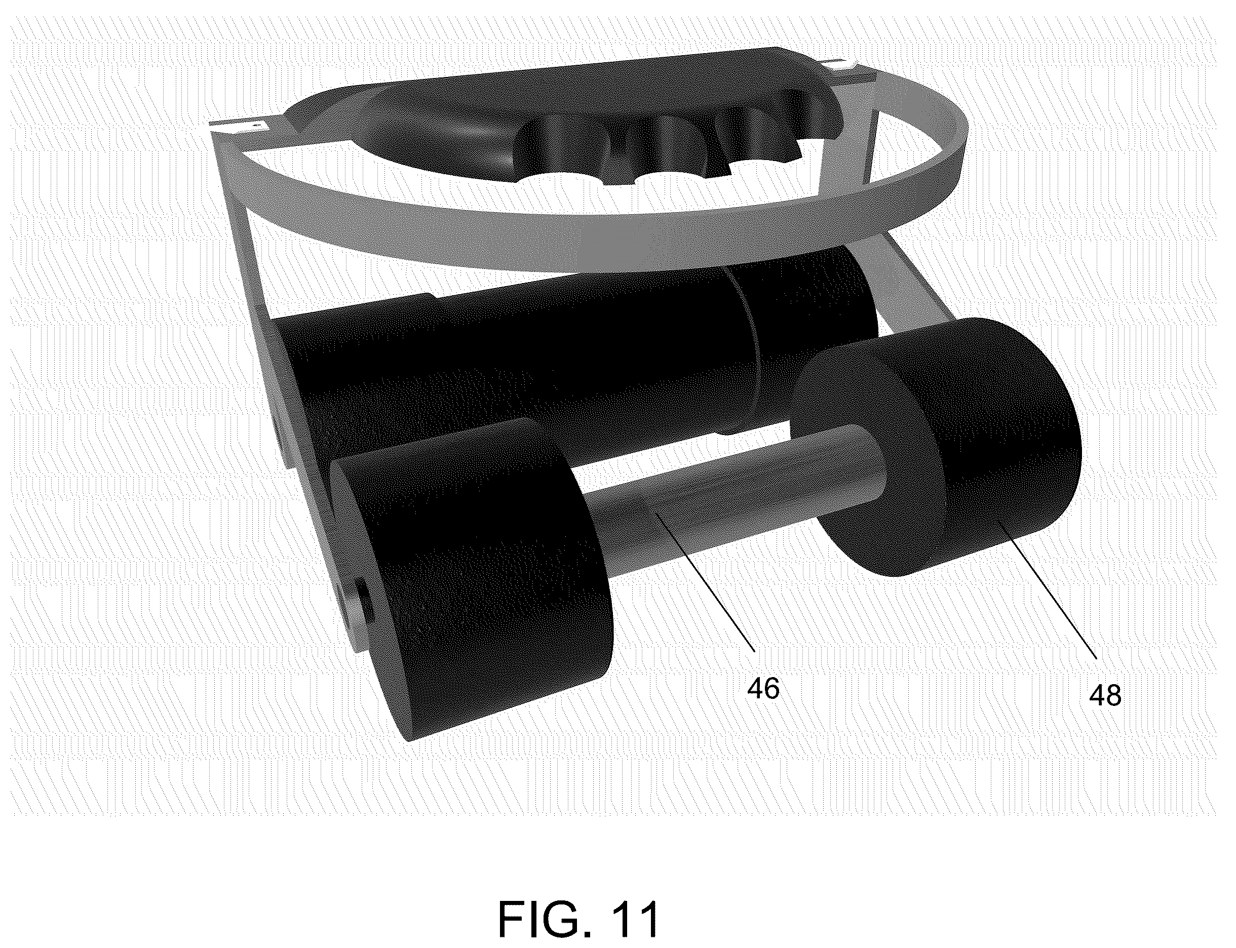 Patent US12345058 Figure 11 – Dual roller applicator for seam tape